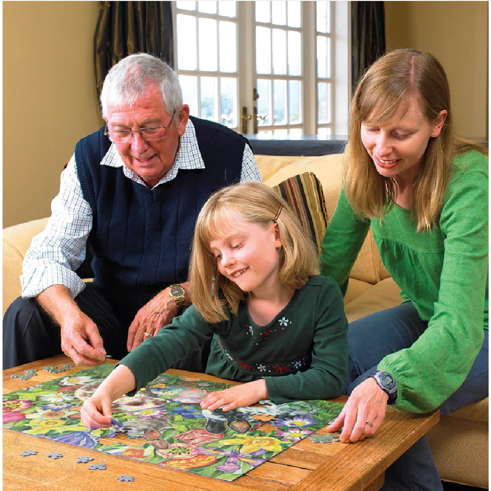Easter Bunnies Family 350 Piece Puzzle Cobble Hill