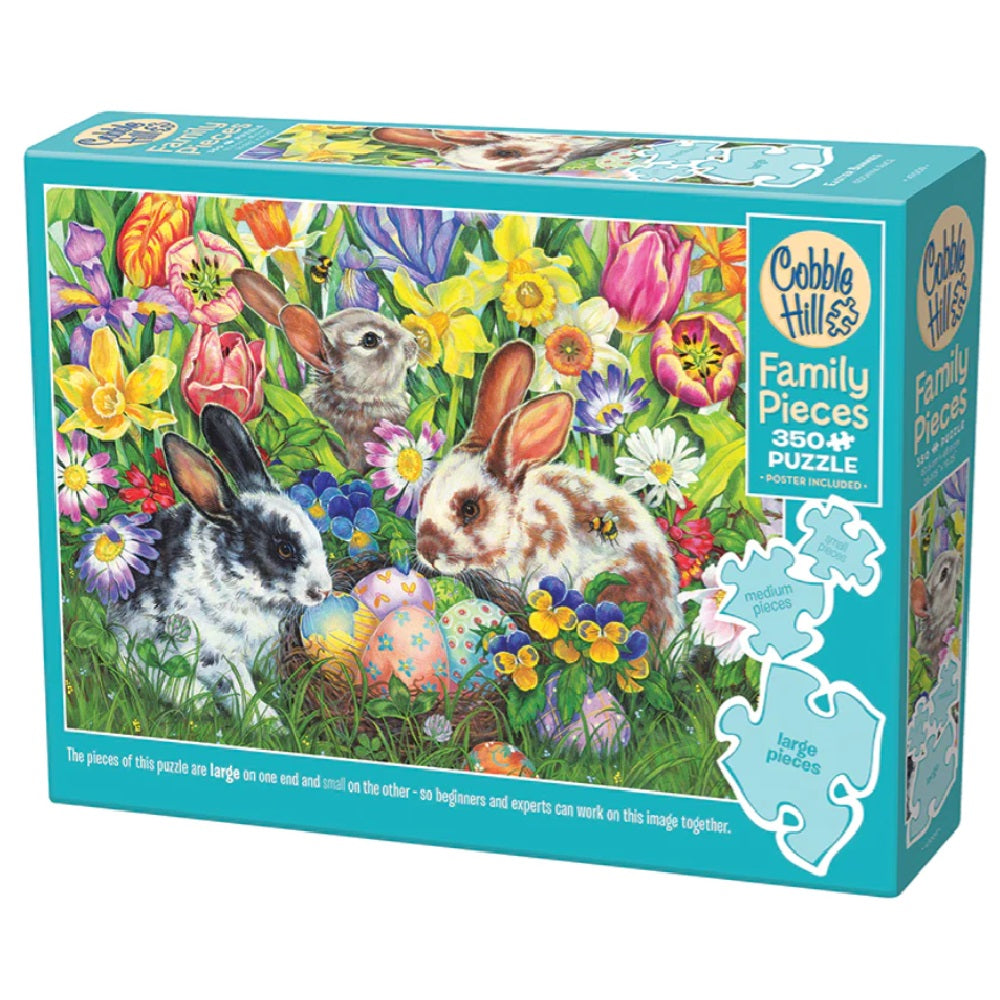 Easter Bunnies Family 350 Piece Puzzle Cobble Hill