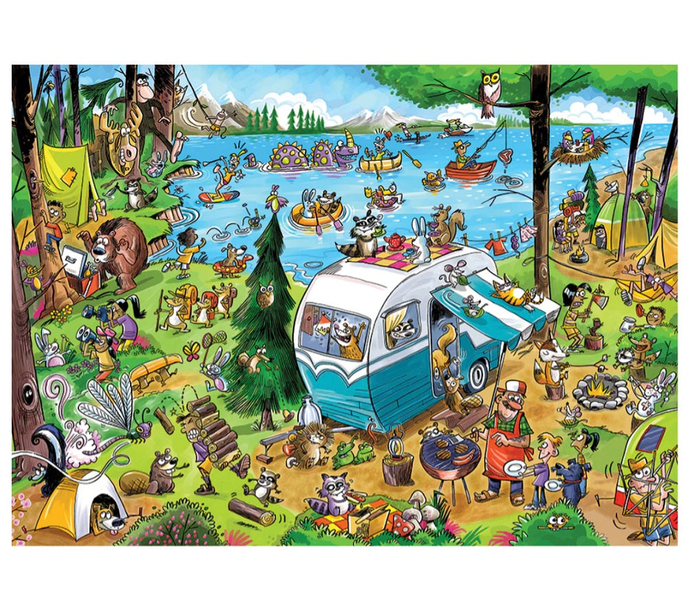 Call of the Wild 350 Family Piece Puzzle Cobble Hill