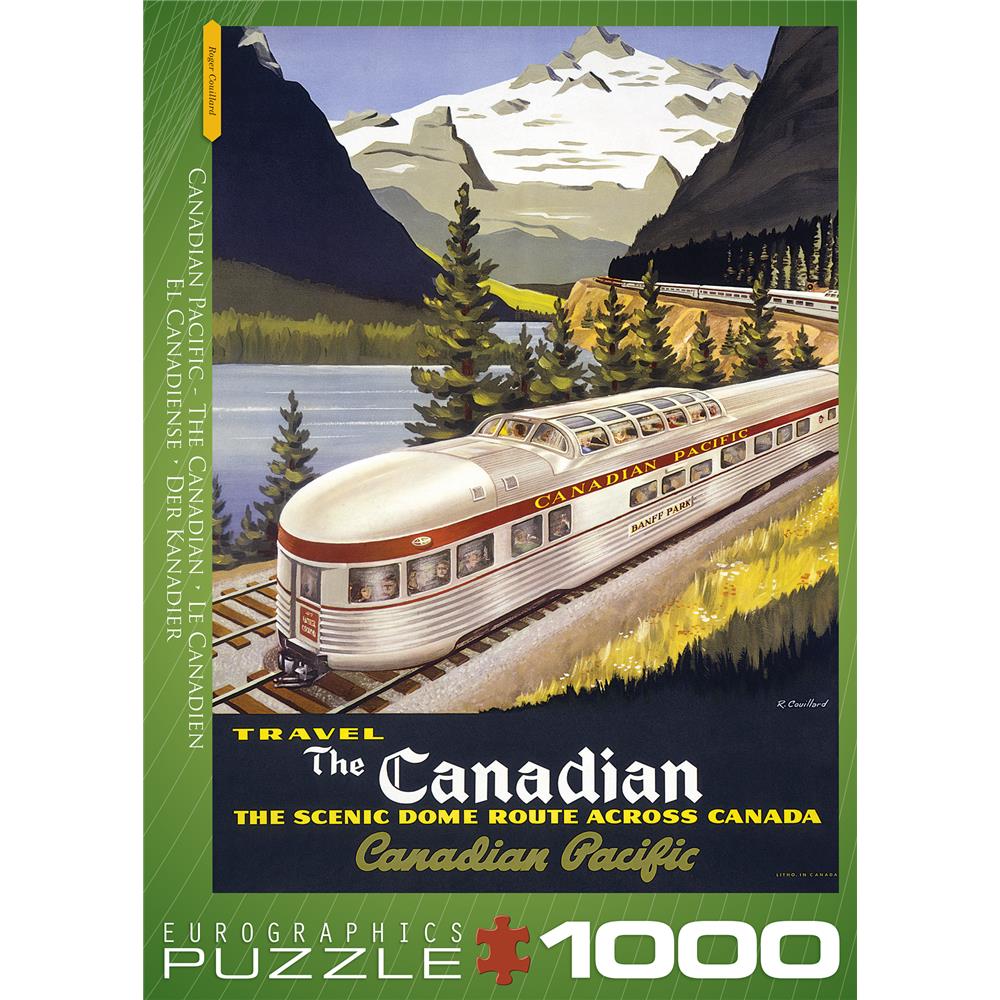 The Canadian Canadian Pacific Rail Jigsaw Puzzle (1000 Piece) - Online Exclusive