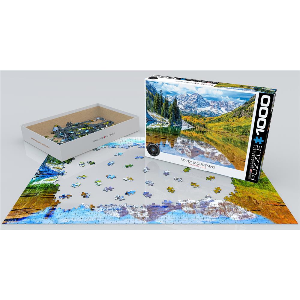 Rocky Mountains Jigsaw Puzzle (1000 Piece) - Online Exclusive