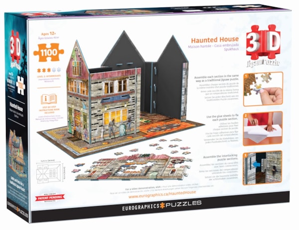Haunted House 3D puzzle 1100 Piece