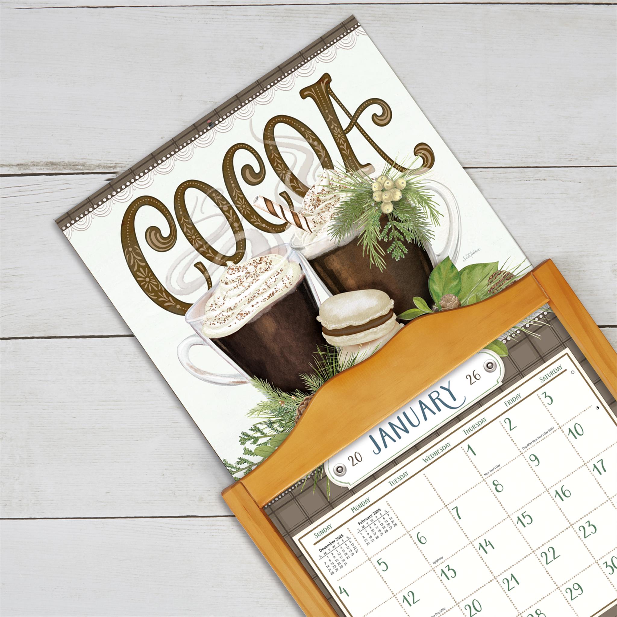 Love To Cook 2026 Wall Calendar
