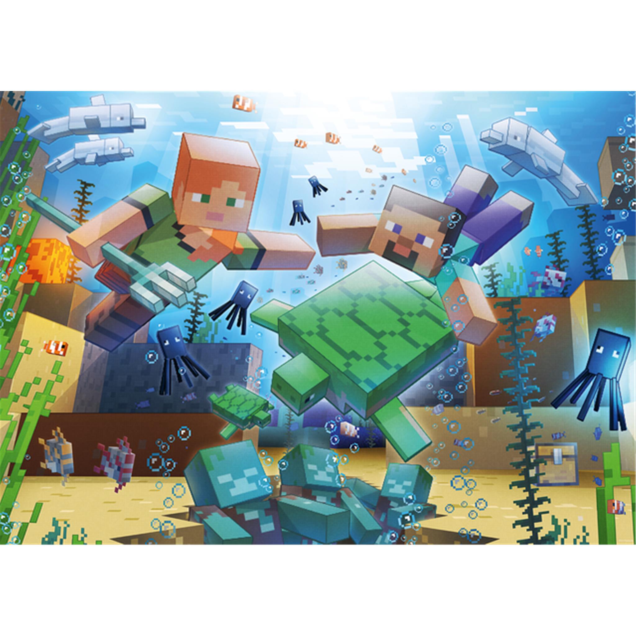 Minecraft Mosaic 1000 Piece Puzzle
