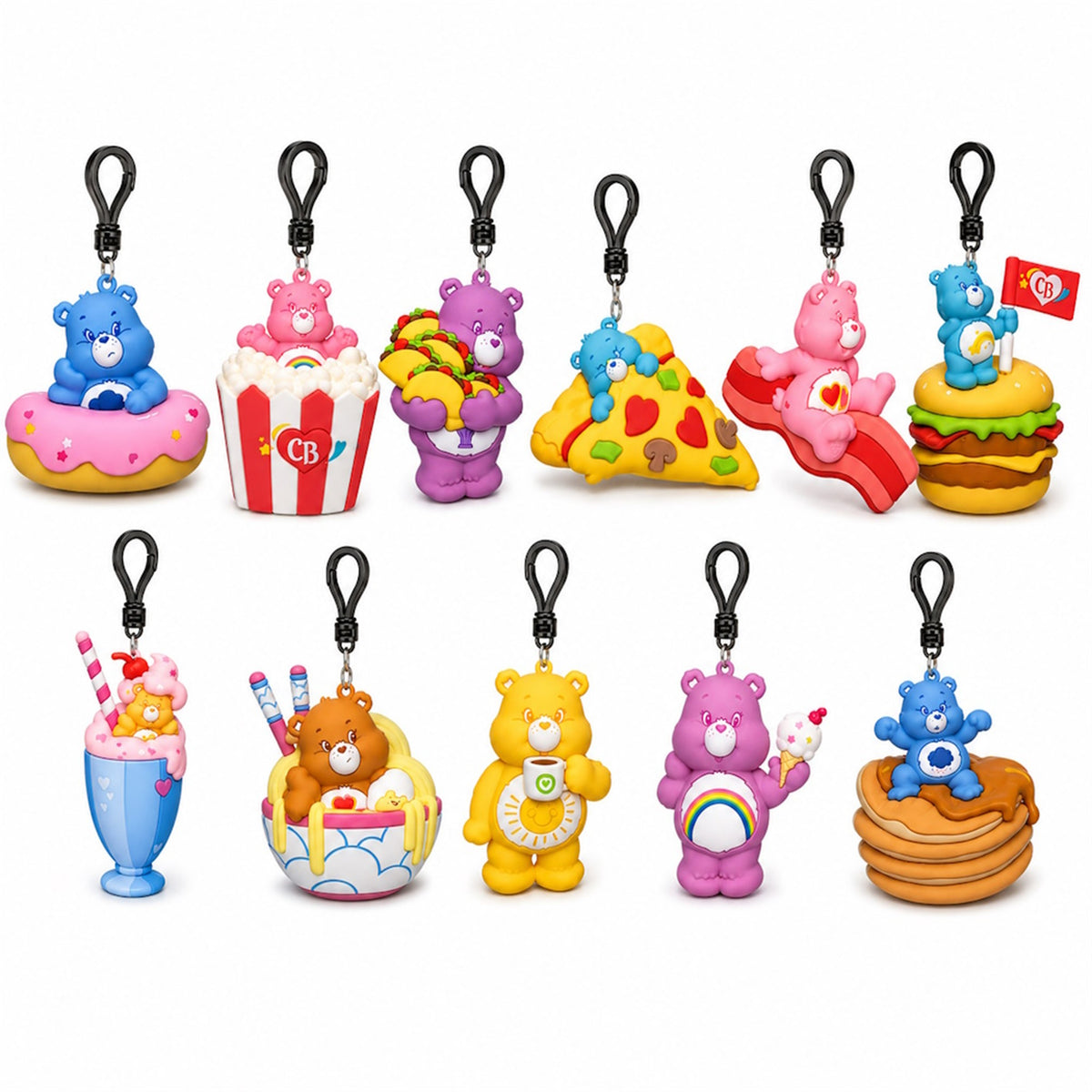 Care Bears Blind‑Pack Bag Clips