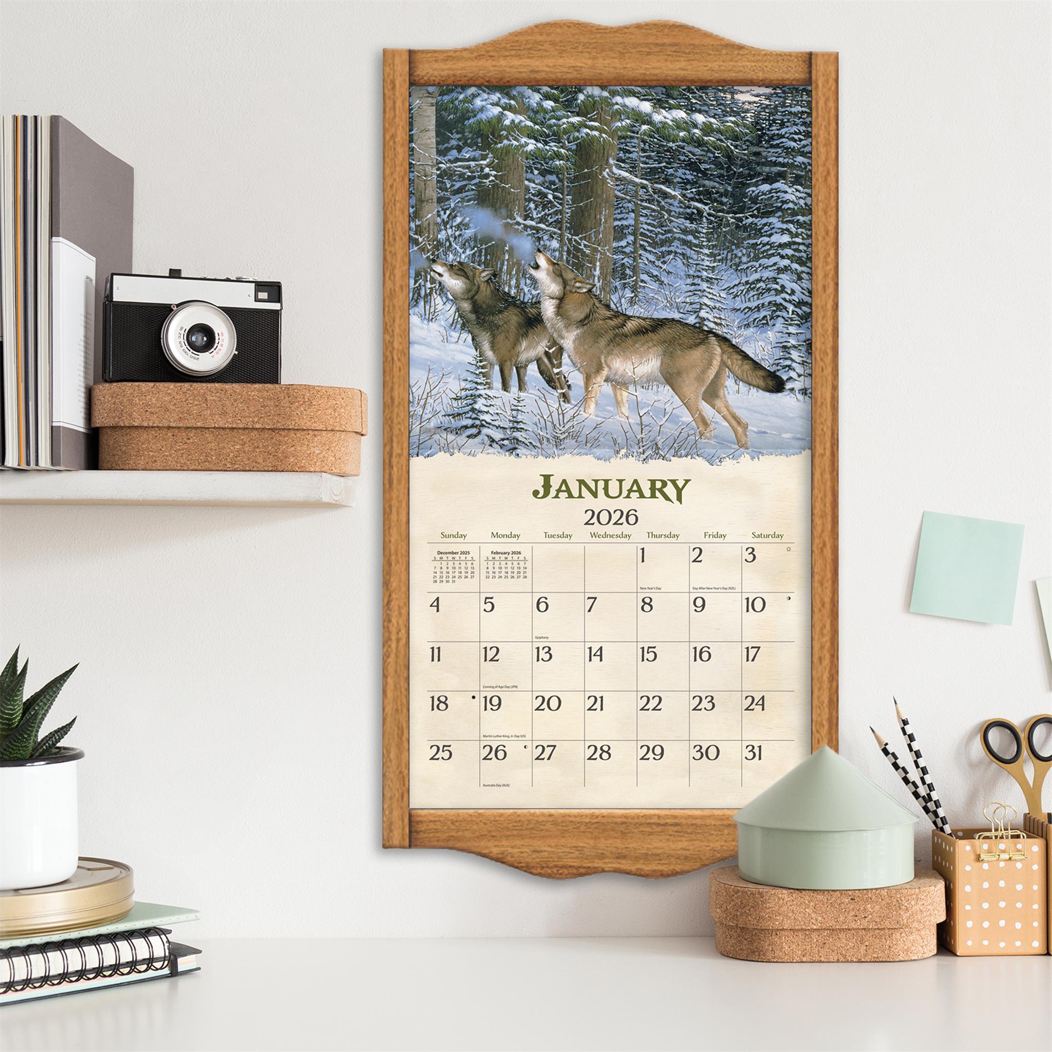Beyond The Woods 2026 Deluxe Wall Calendar - Online Only