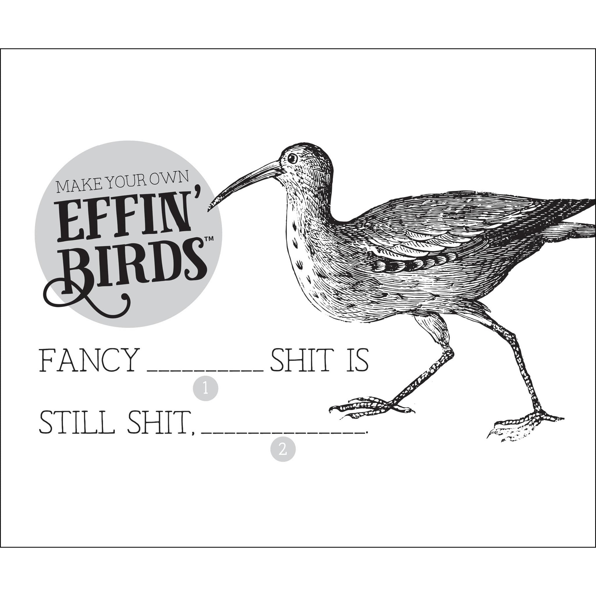 Effin' Birds 2026 Box Calendar