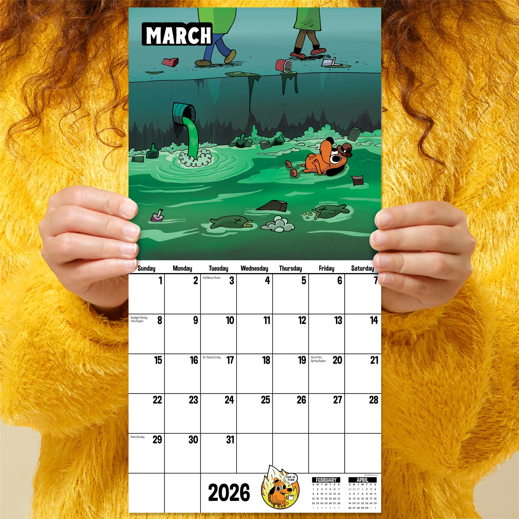 This is Fine 2026 Mini Calendar