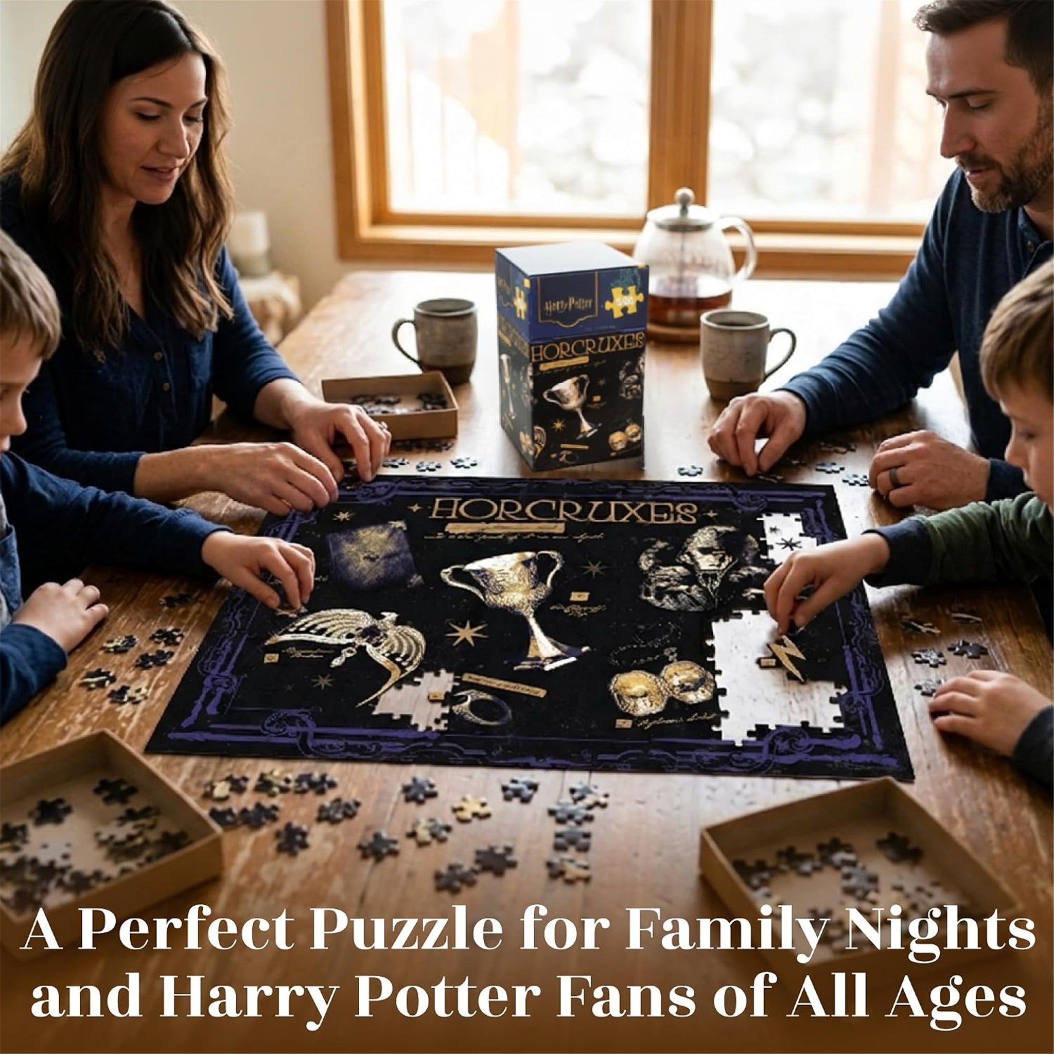 Harry Potter Dark Arts 500 Piece Puzzle