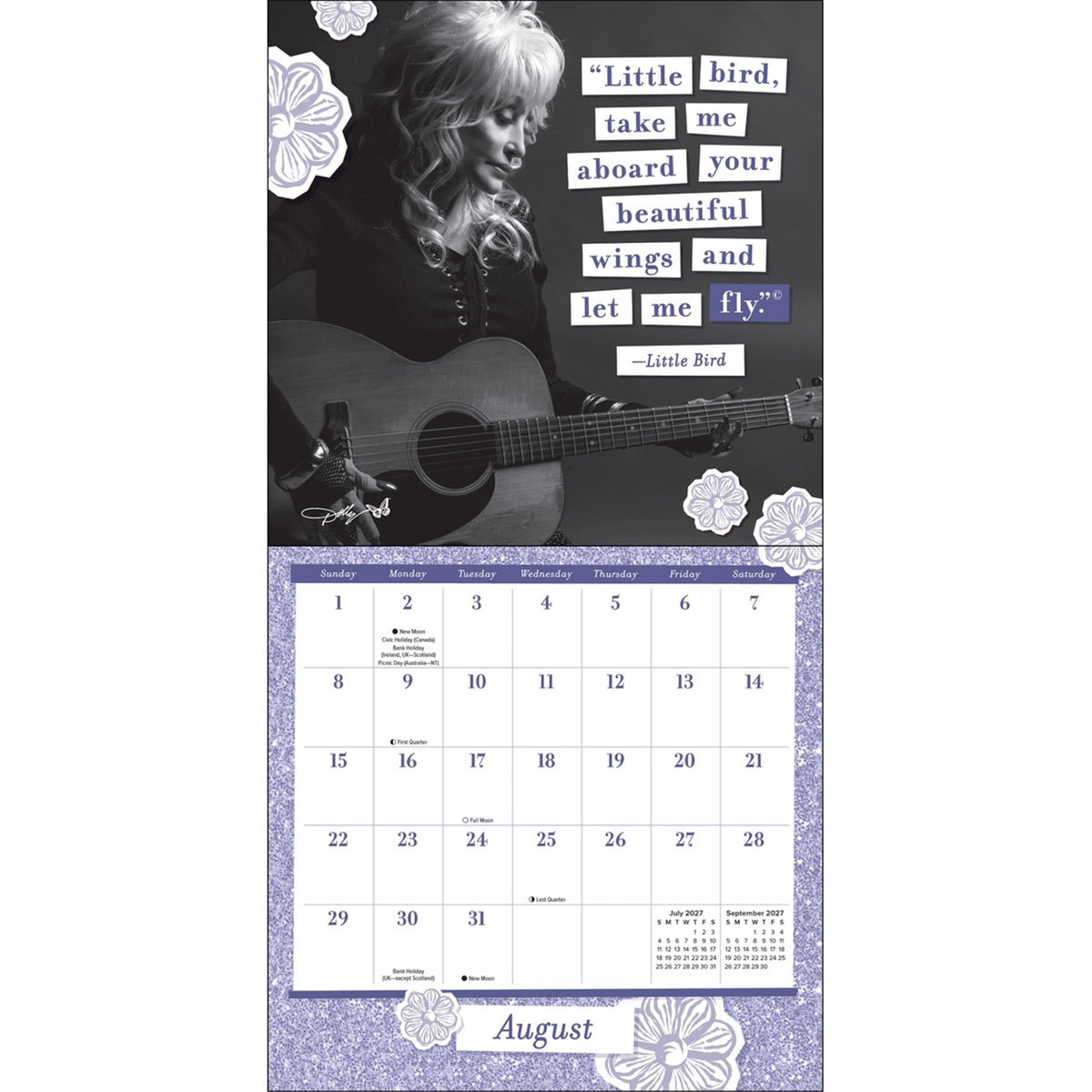 Dolly Parton 2027 Mini Calendar