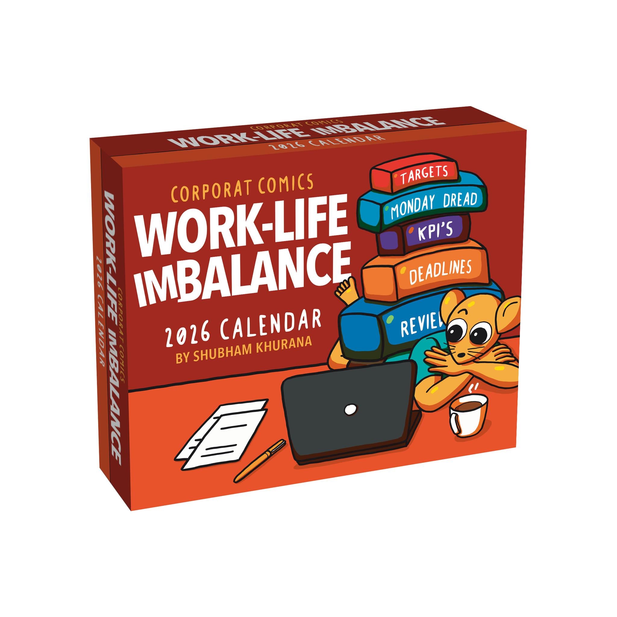 Corporat Comics 2026 Box Calendar