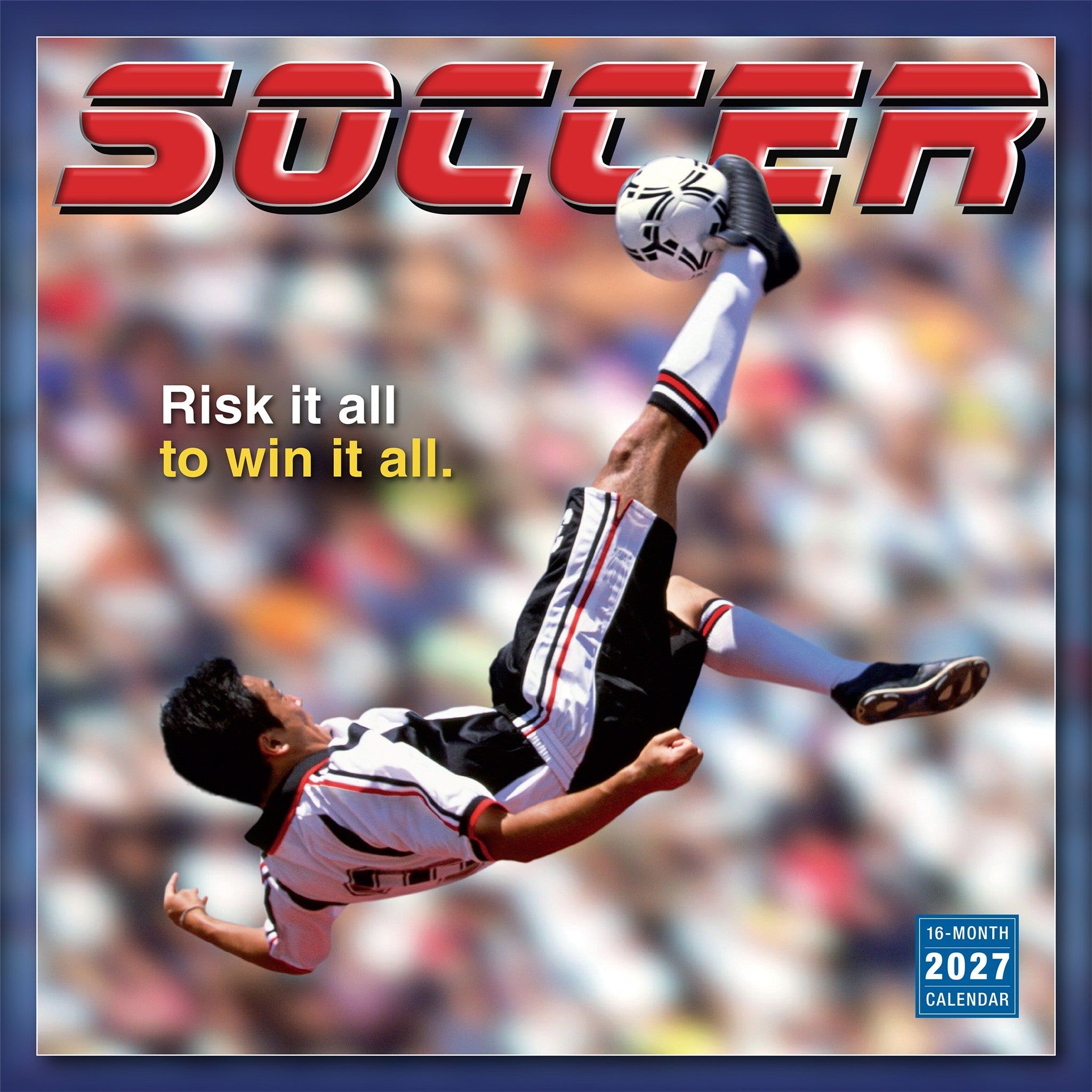 Soccer 2027 Wall Calendar