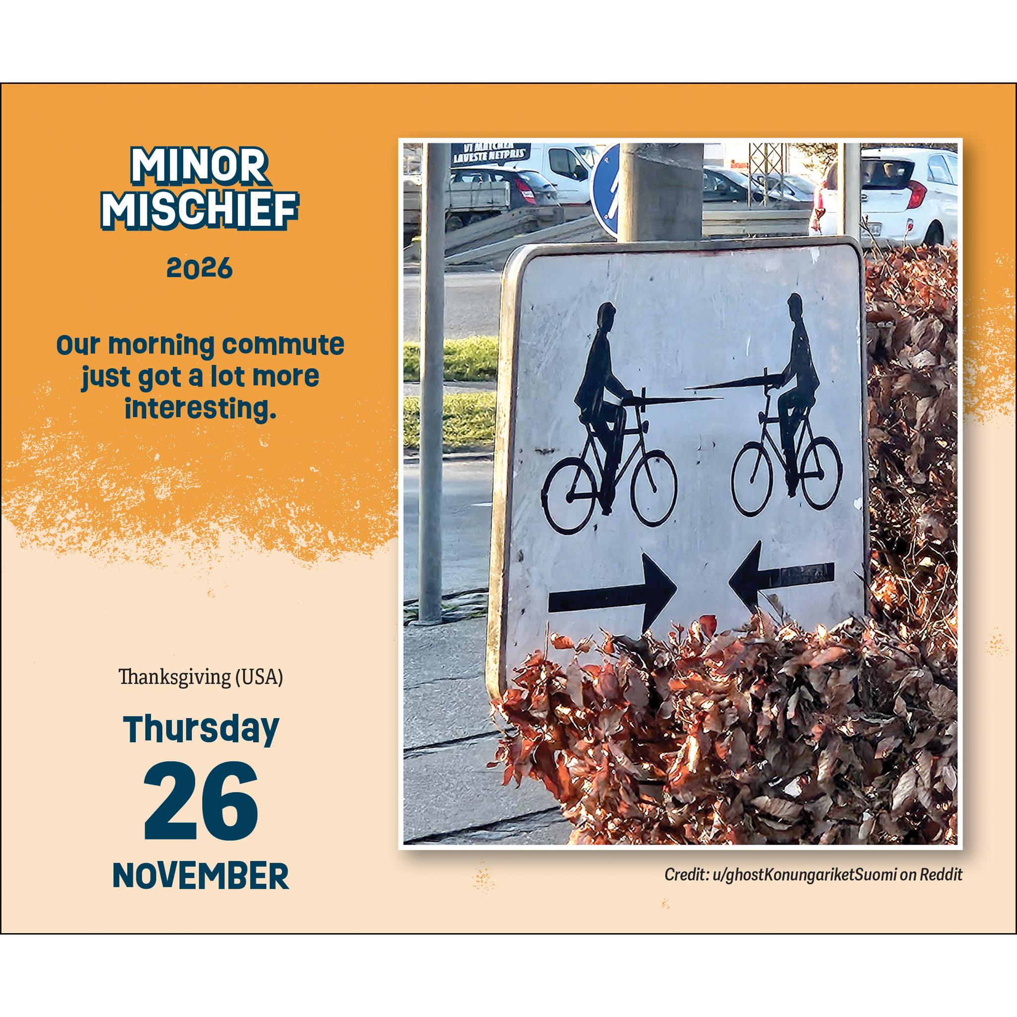Minor Mischief 2026 Box Calendar - Online Only