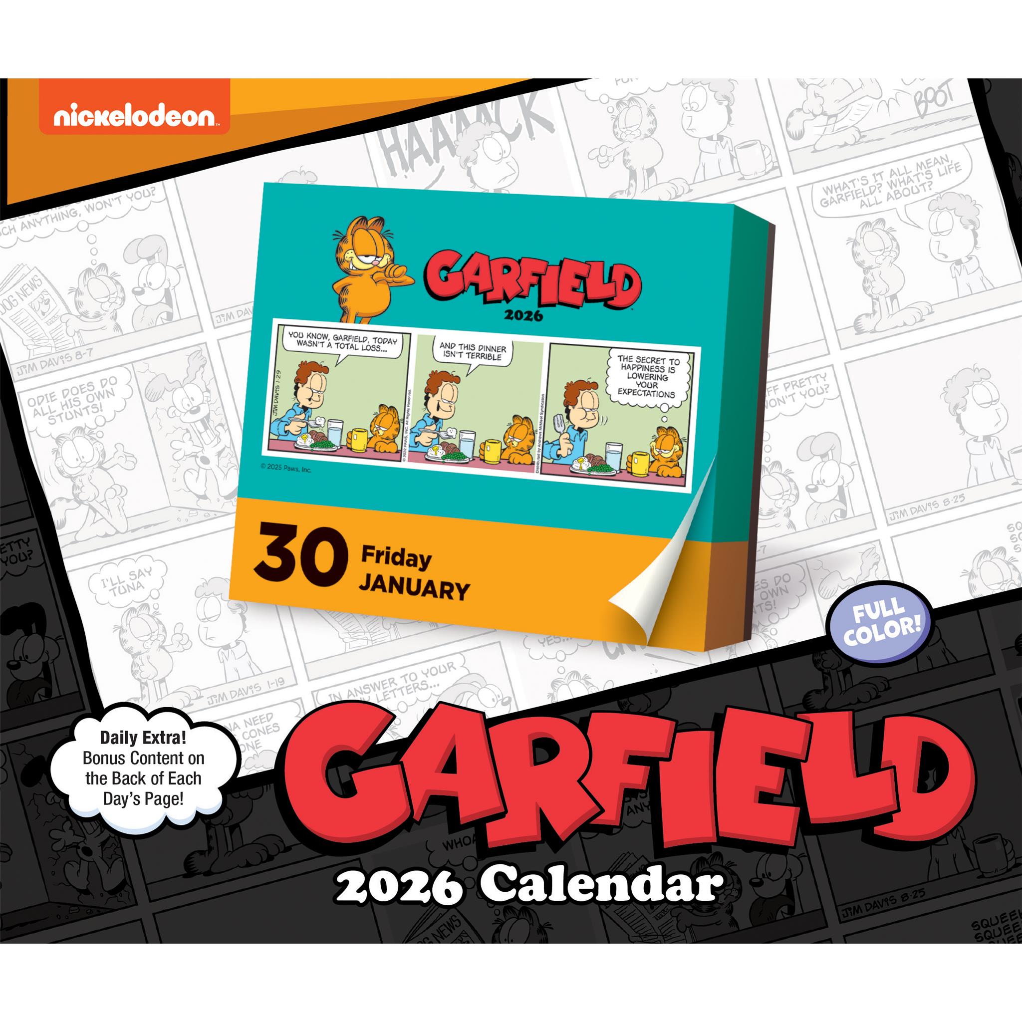 Garfield 2026 Box Calendar