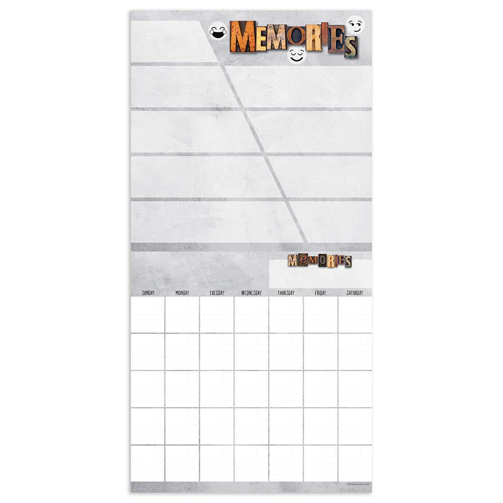 My Year Book Undated Wall - Calendar Club Canada