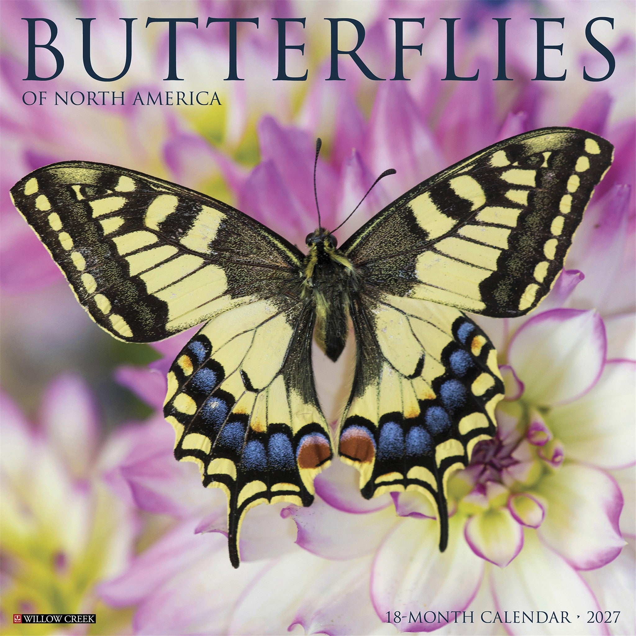 Butterflies of North America 2027 Wall Calendar