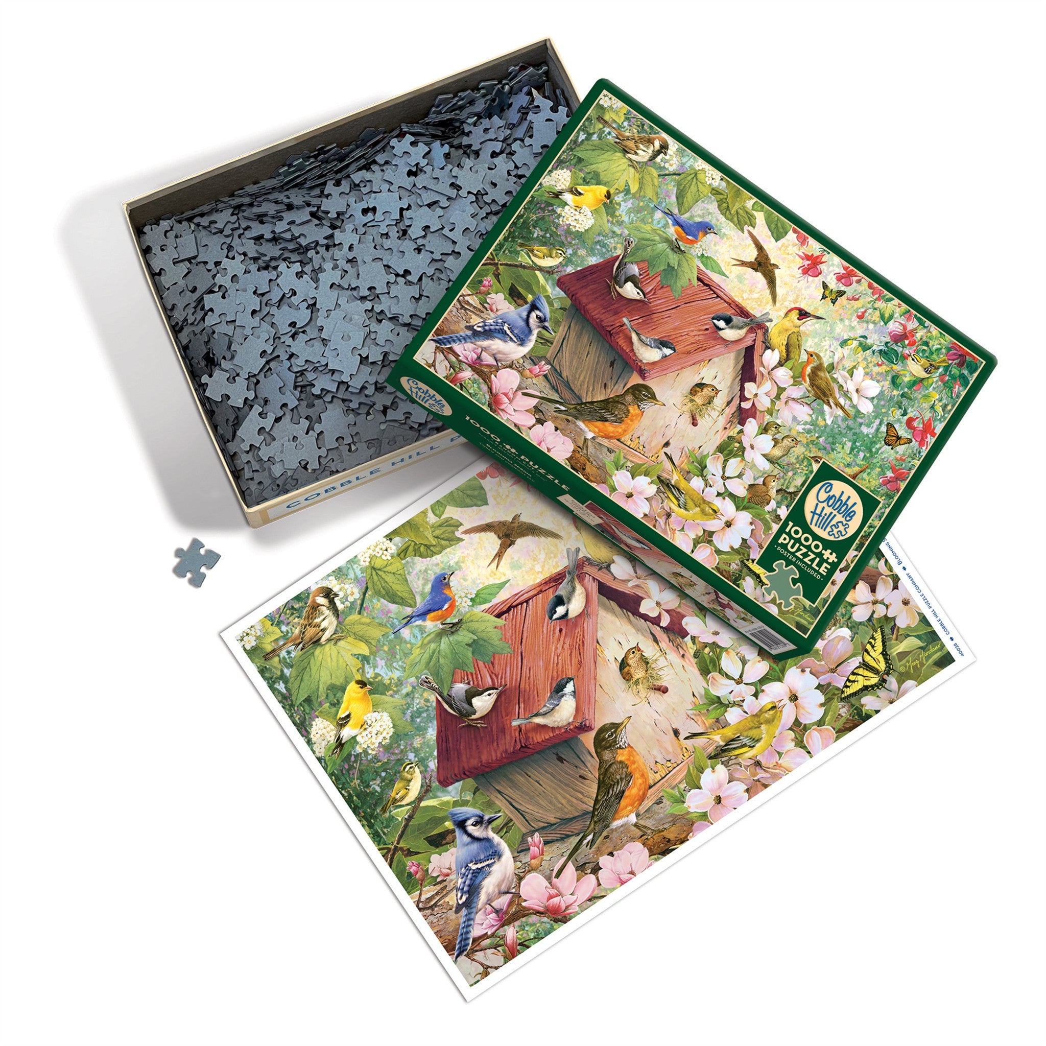 Blooming Spring 1000 Piece Puzzle - Online Only