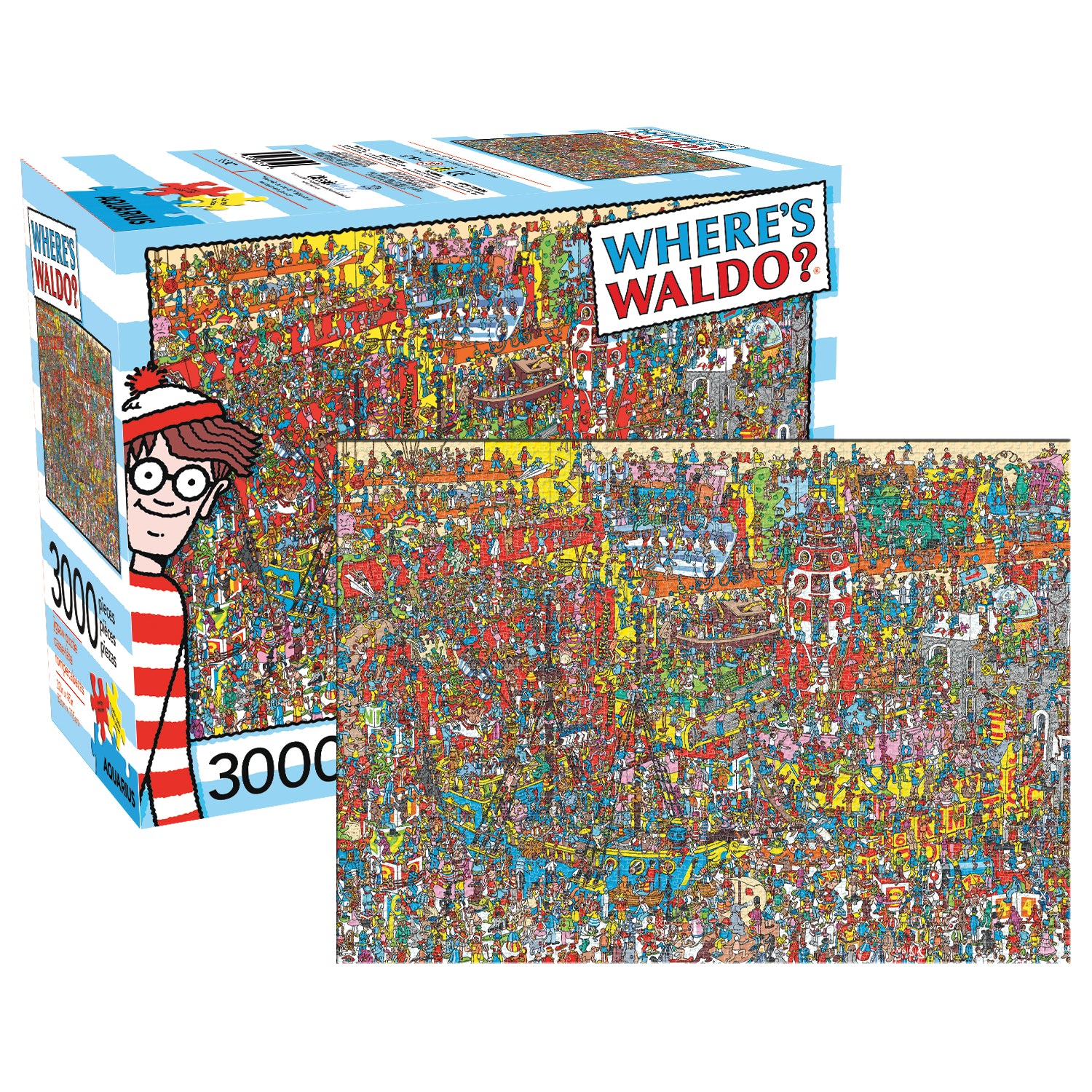 840391126213 Wheres Waldo 3000 Piece Puzzle AQUARIUS Calendar Club 840391126213 Wheres Waldo 3000 Piece Puzzle AQUARIUS Calendar Club