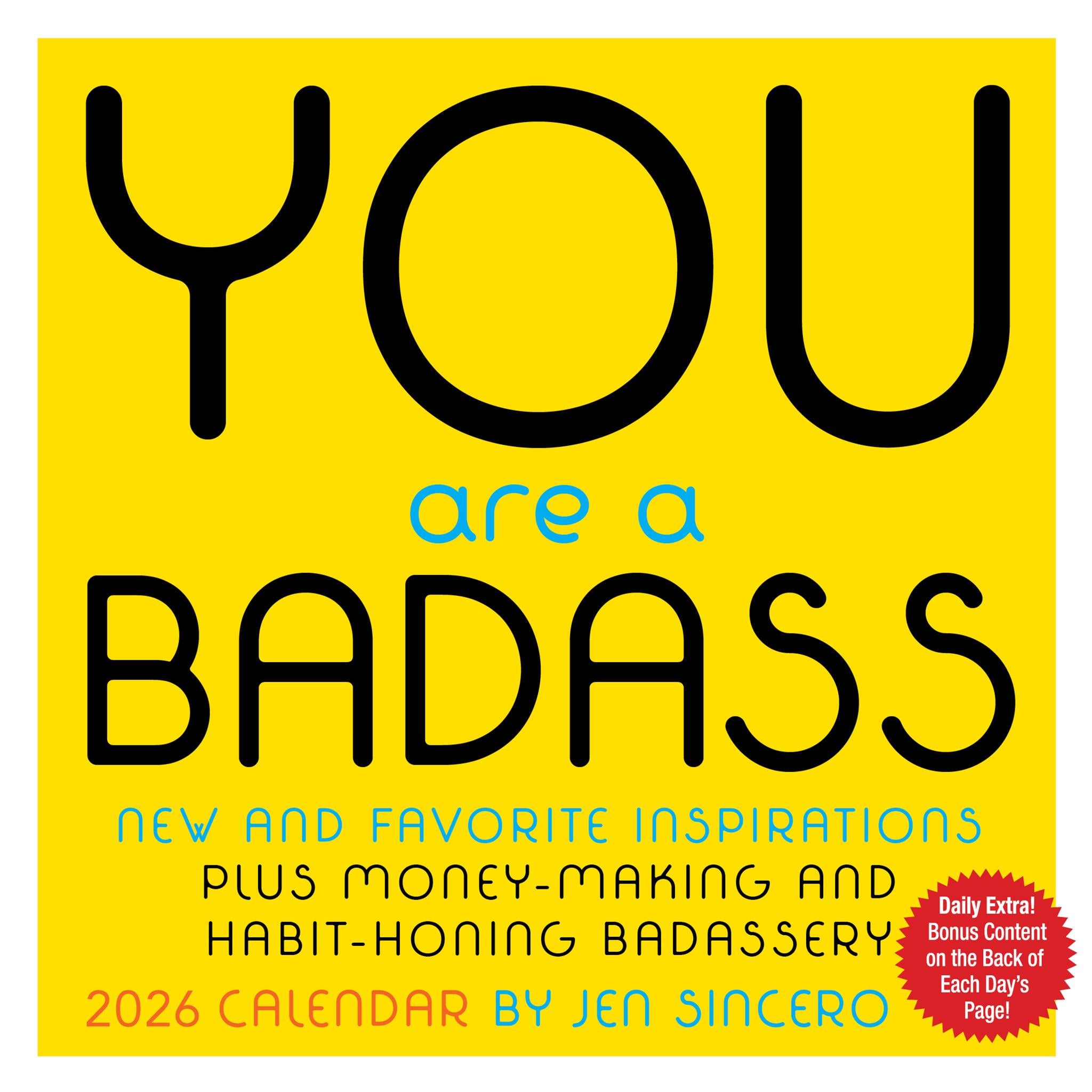 You Are A Badass 2026 Box Calendar 6963D7FD E182 4644 963F 