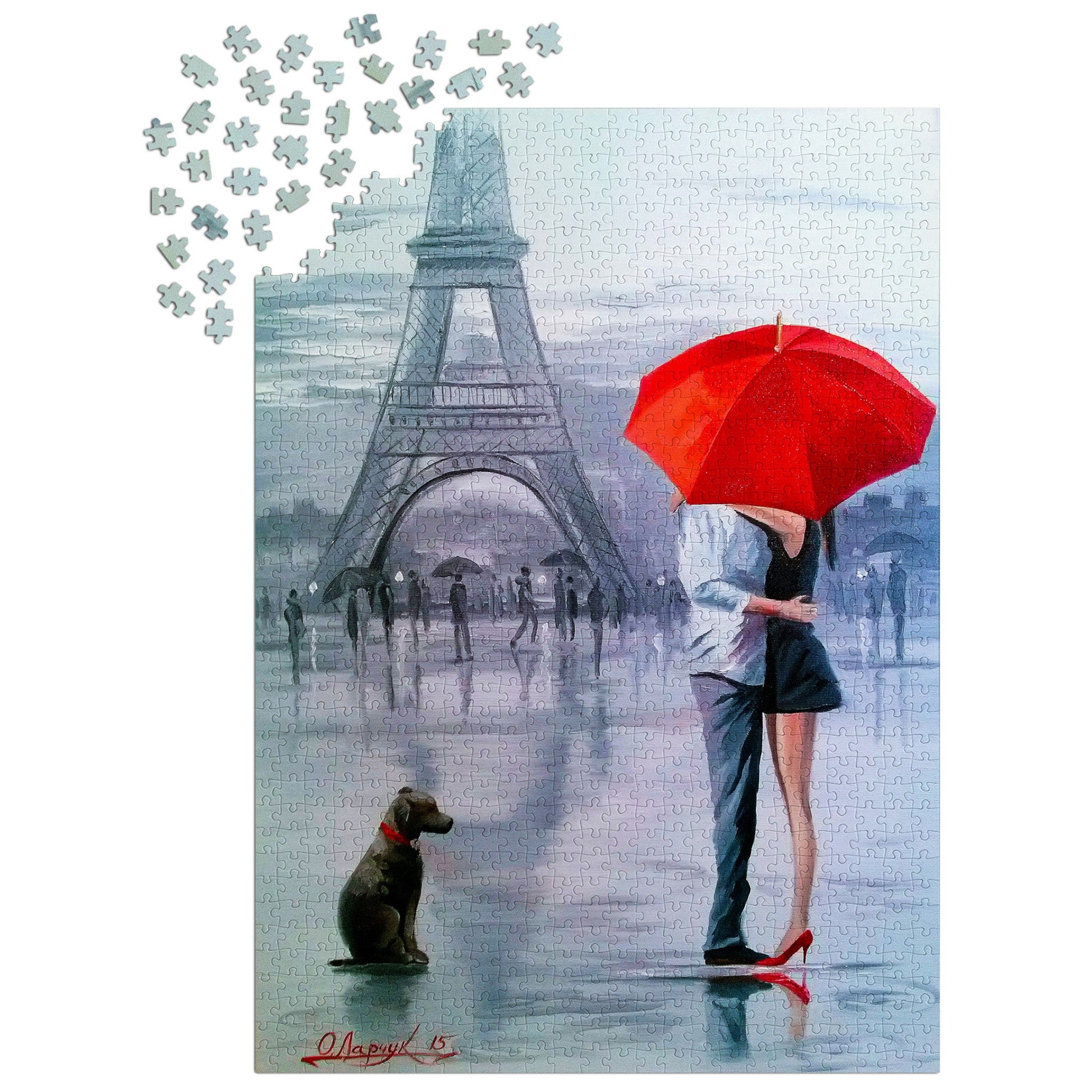 Paris for Two 1000 Piece Puzzle - Online Only