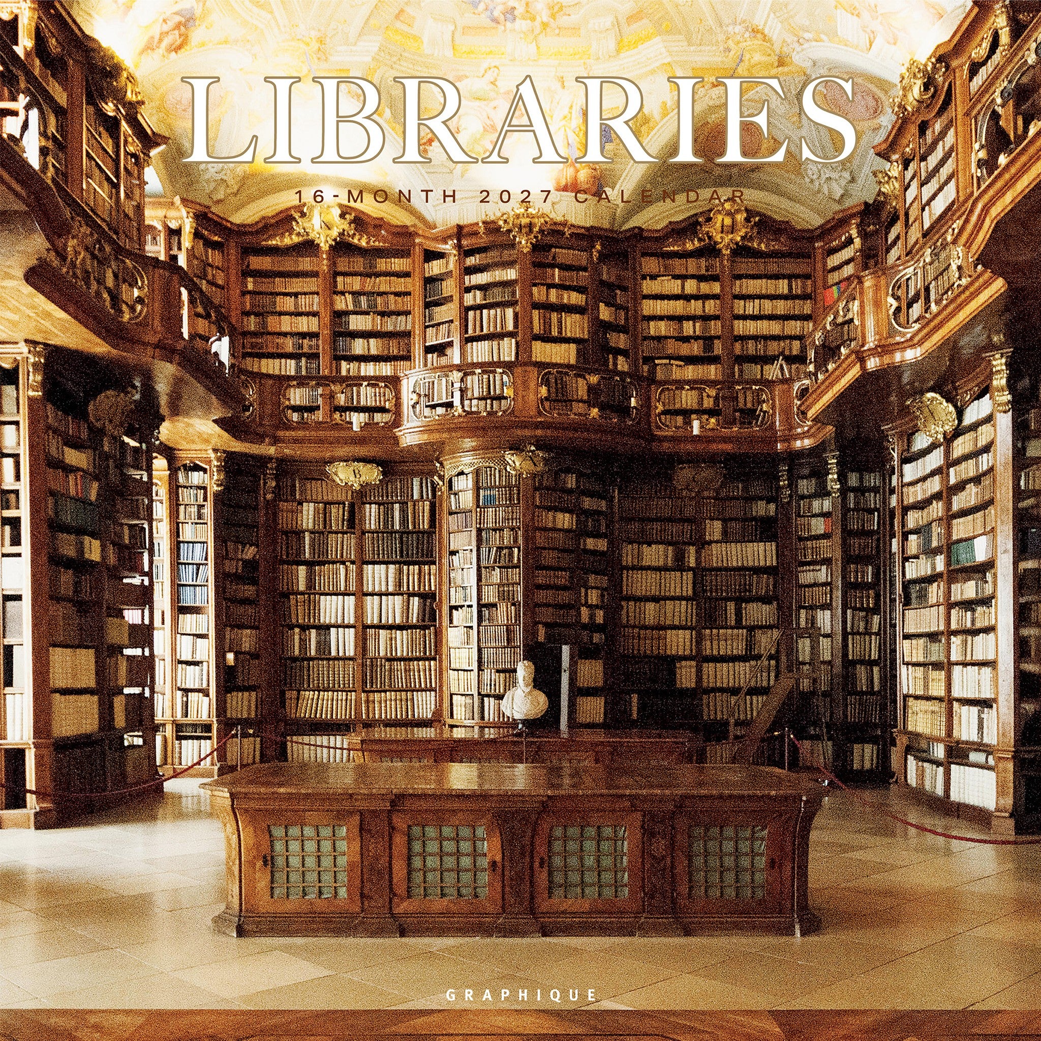 Libraries 2027 Wall Calendar