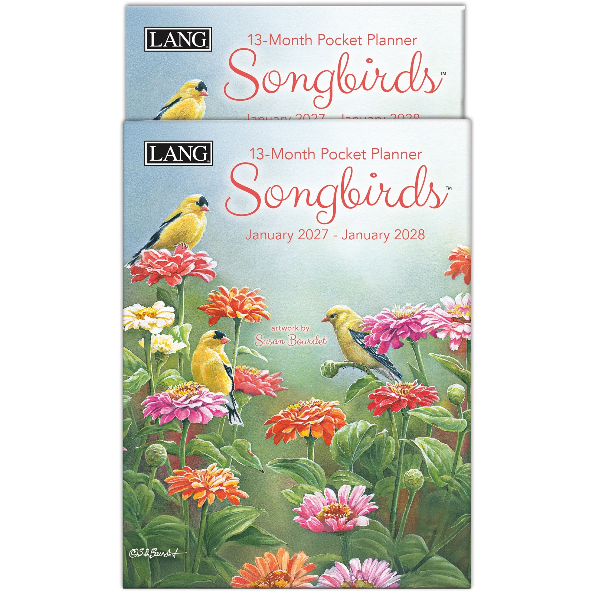Songbirds 2027 Monthly Pocket Planner