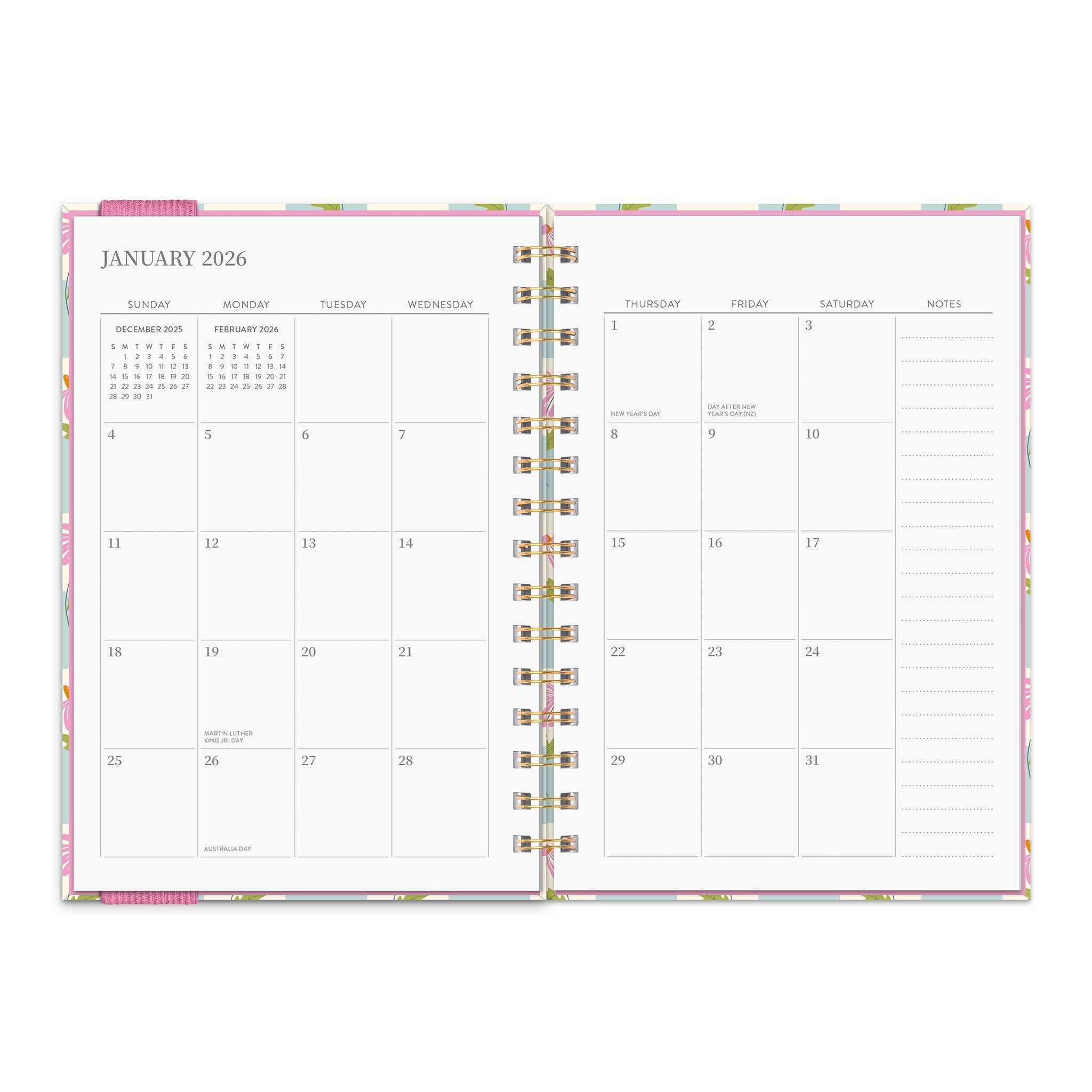 Coneflower Corner Oliver 2025-2026 Engagement Calendar