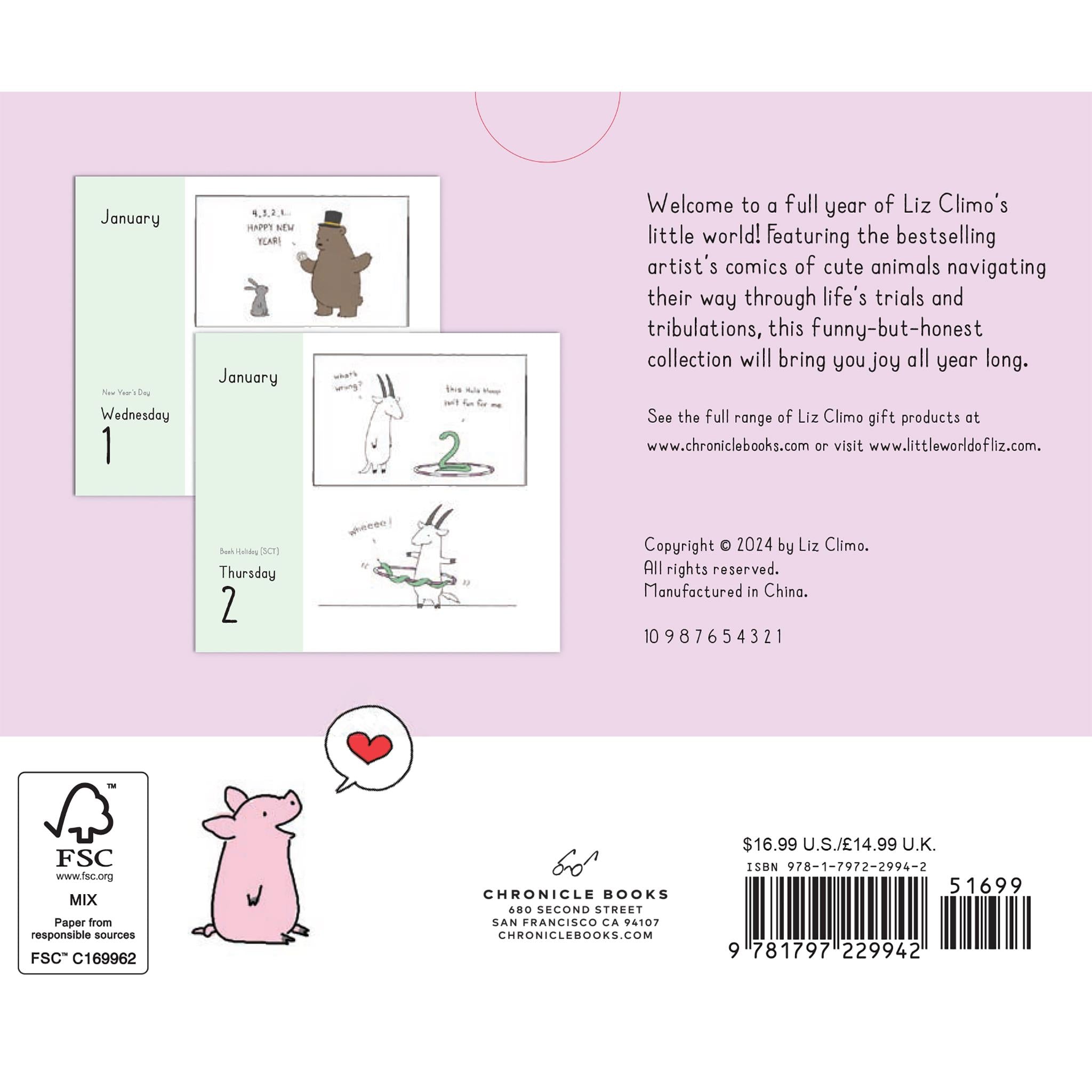 Liz Climo Box 2025 Calendar Liz Climo 2025 Daily Calendar