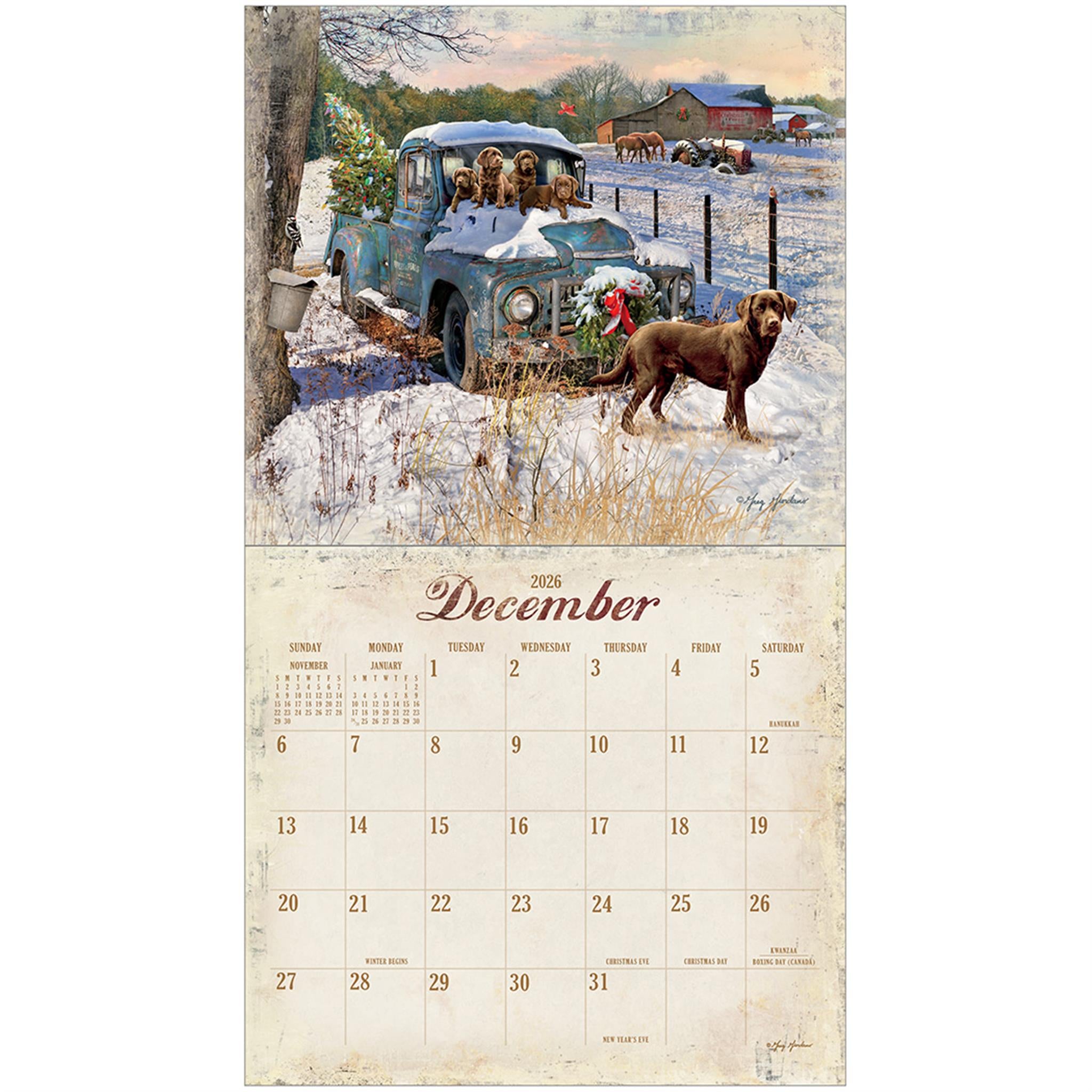 Heartland 2026 Deluxe Wall Calendar - Online Exclusive