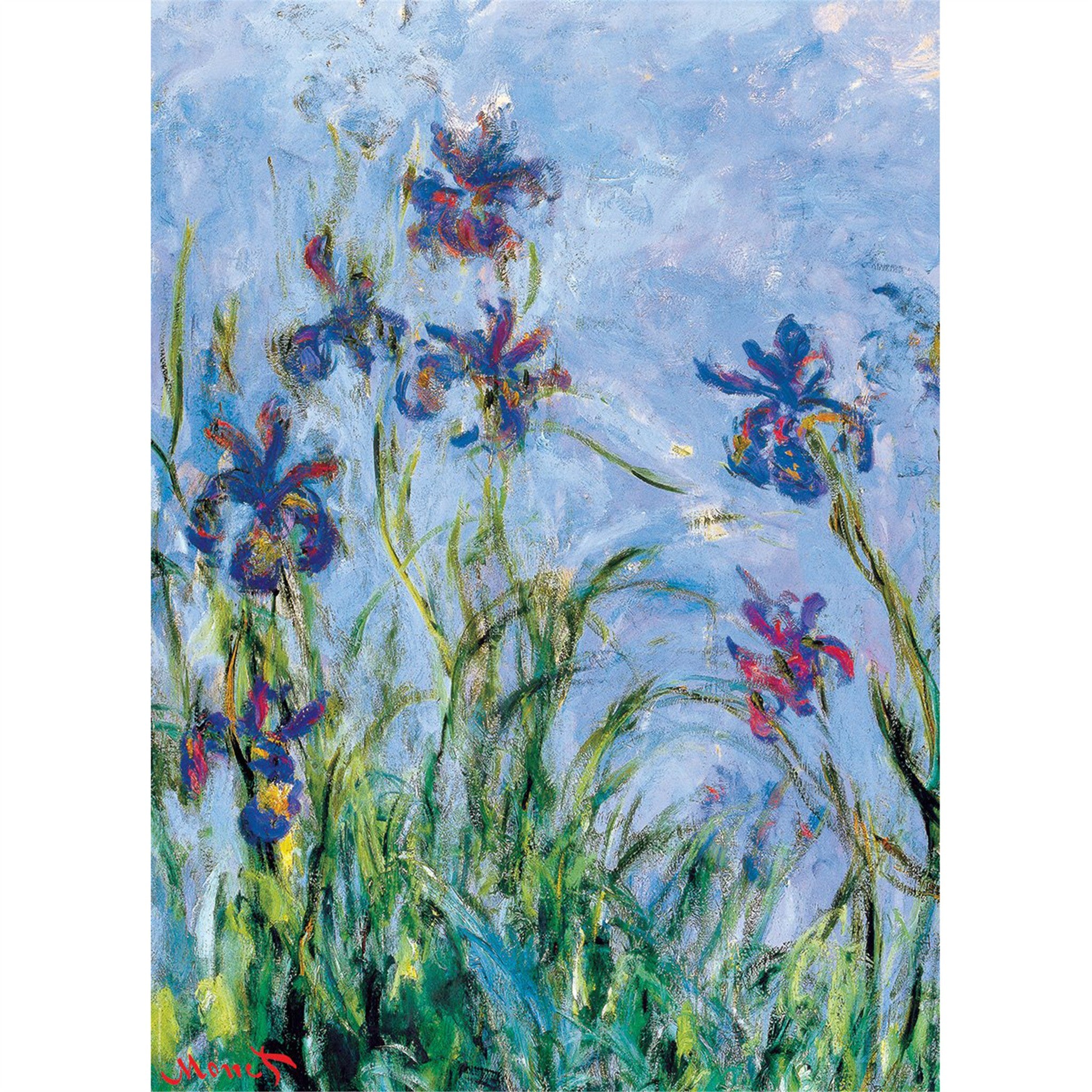 Irises 1000 Piece Puzzle - Online Only