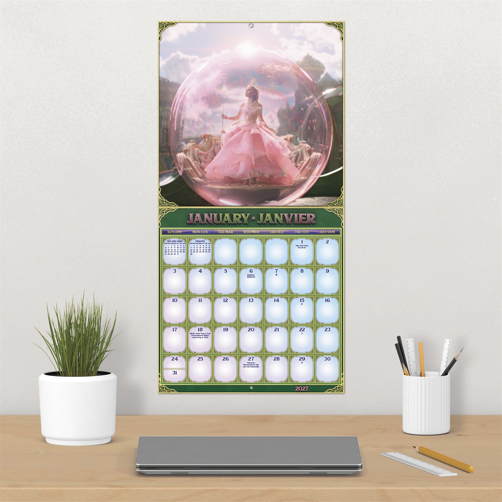 Wicked: For Good 2027 Wall Calendar