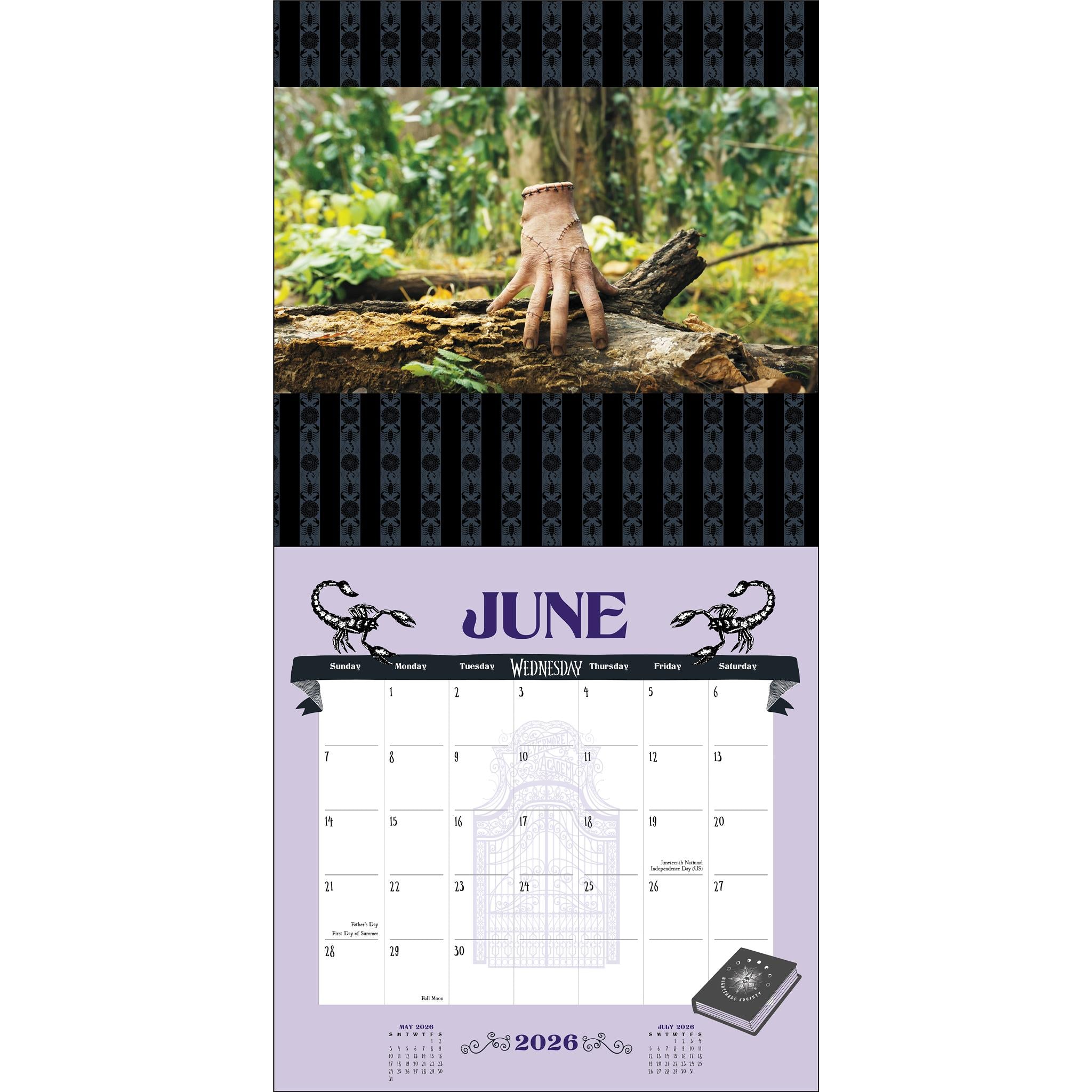 Wednesday Wall  2026 Calendar