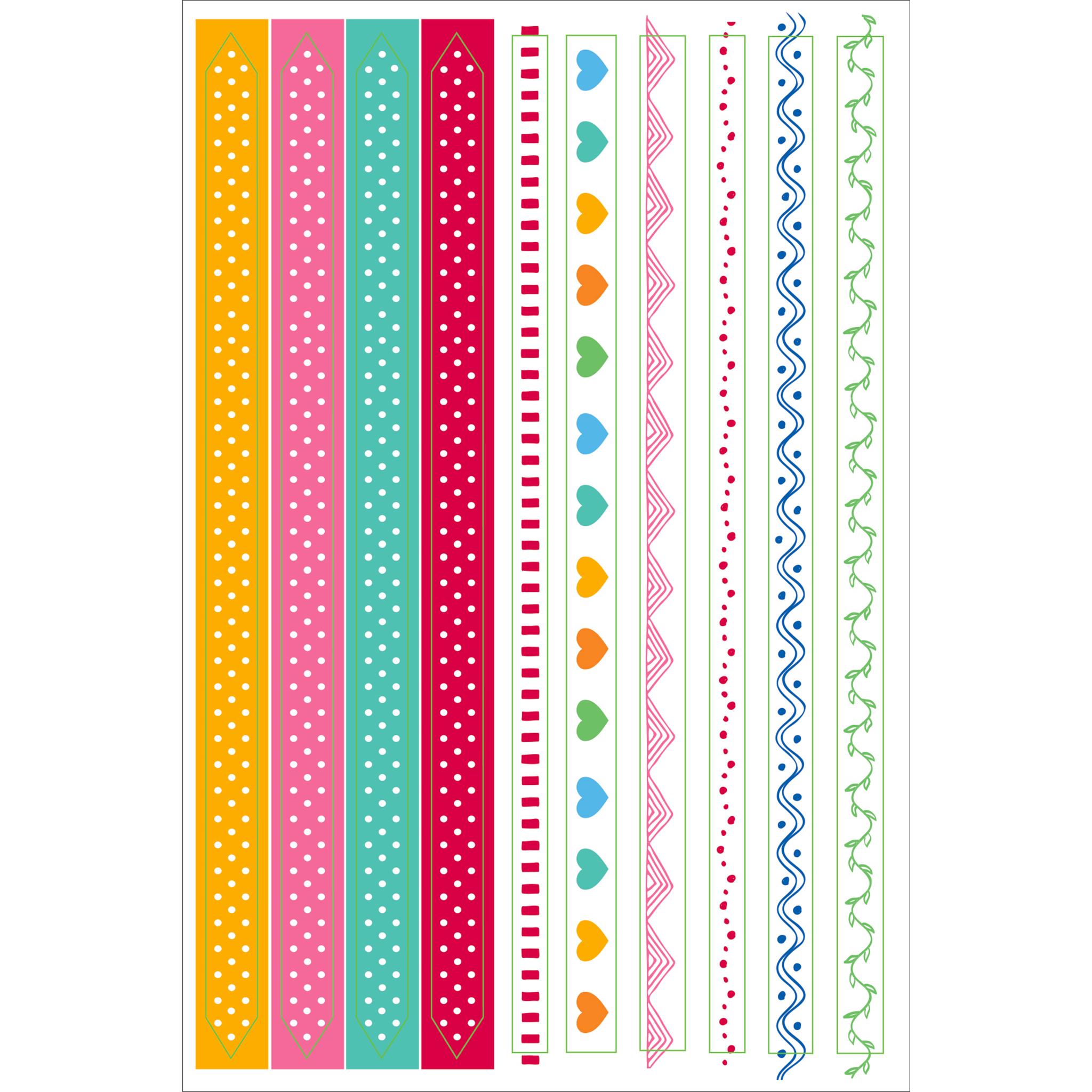 Borders Frames Planner Stickers