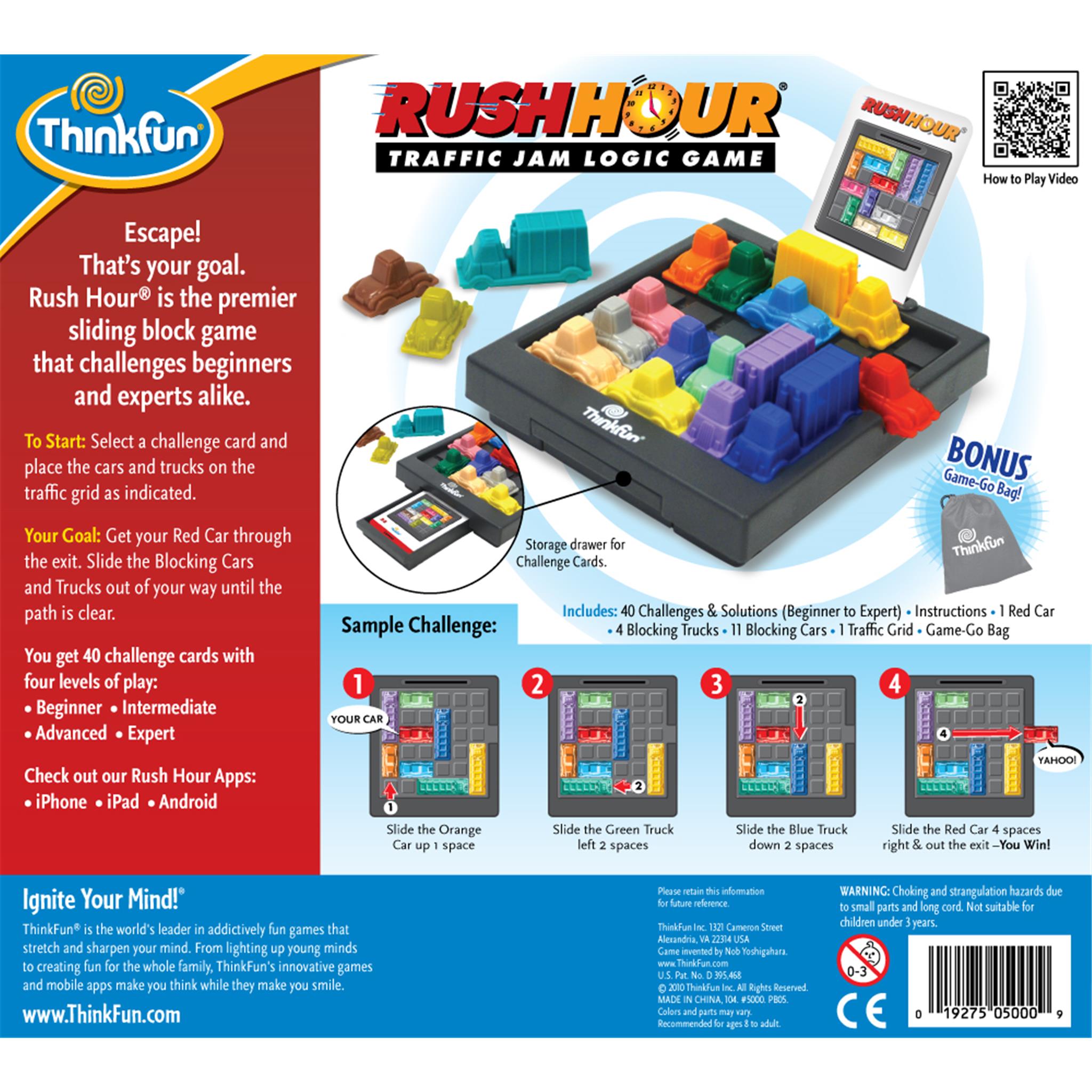 Rush Hour Game - Calendar Club Canada