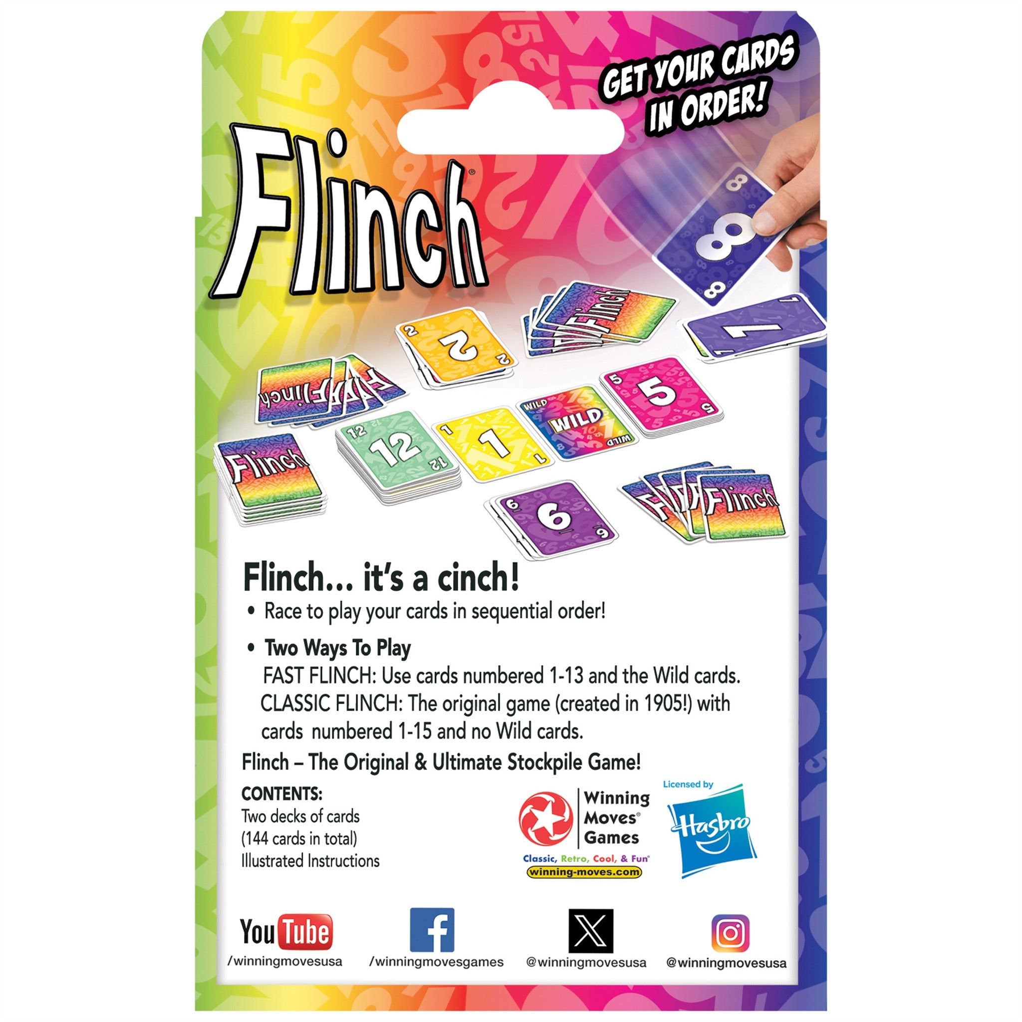 Flinch Card Game