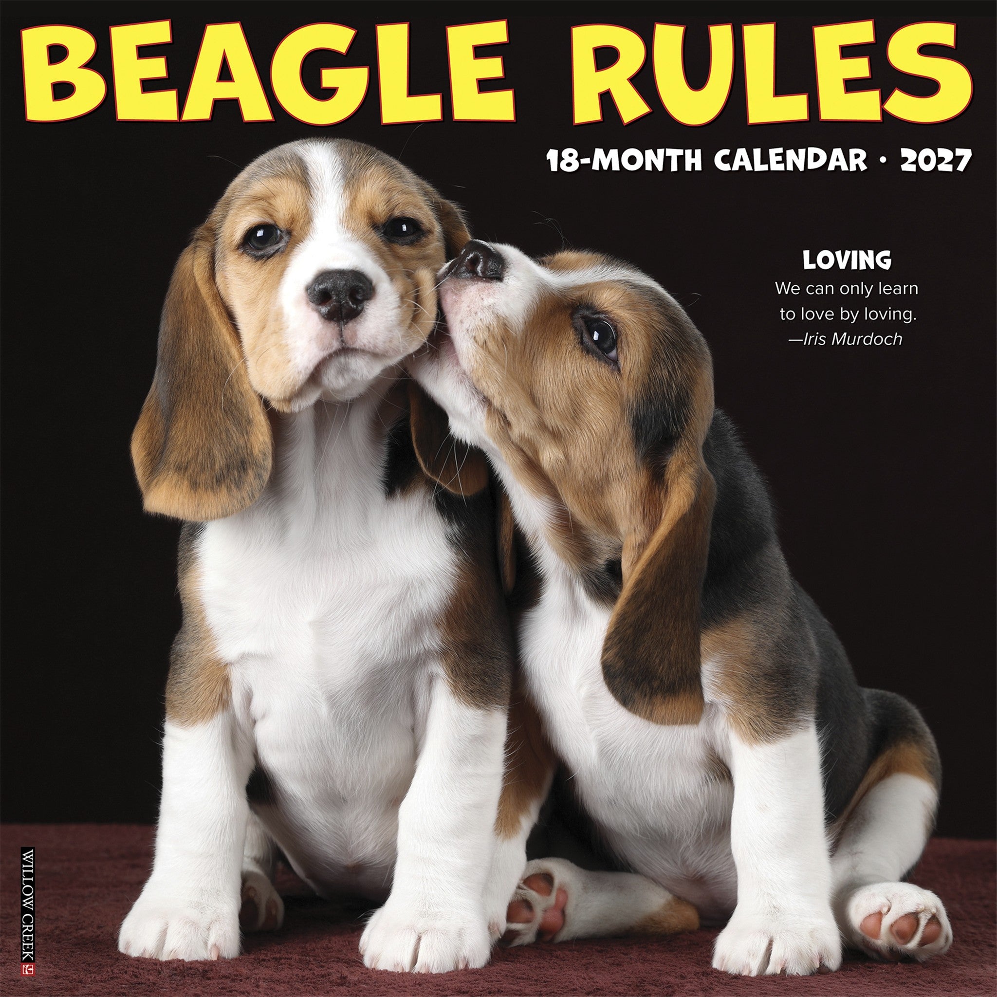 Beagle Rules 2027 Wall Calendar - Online Only