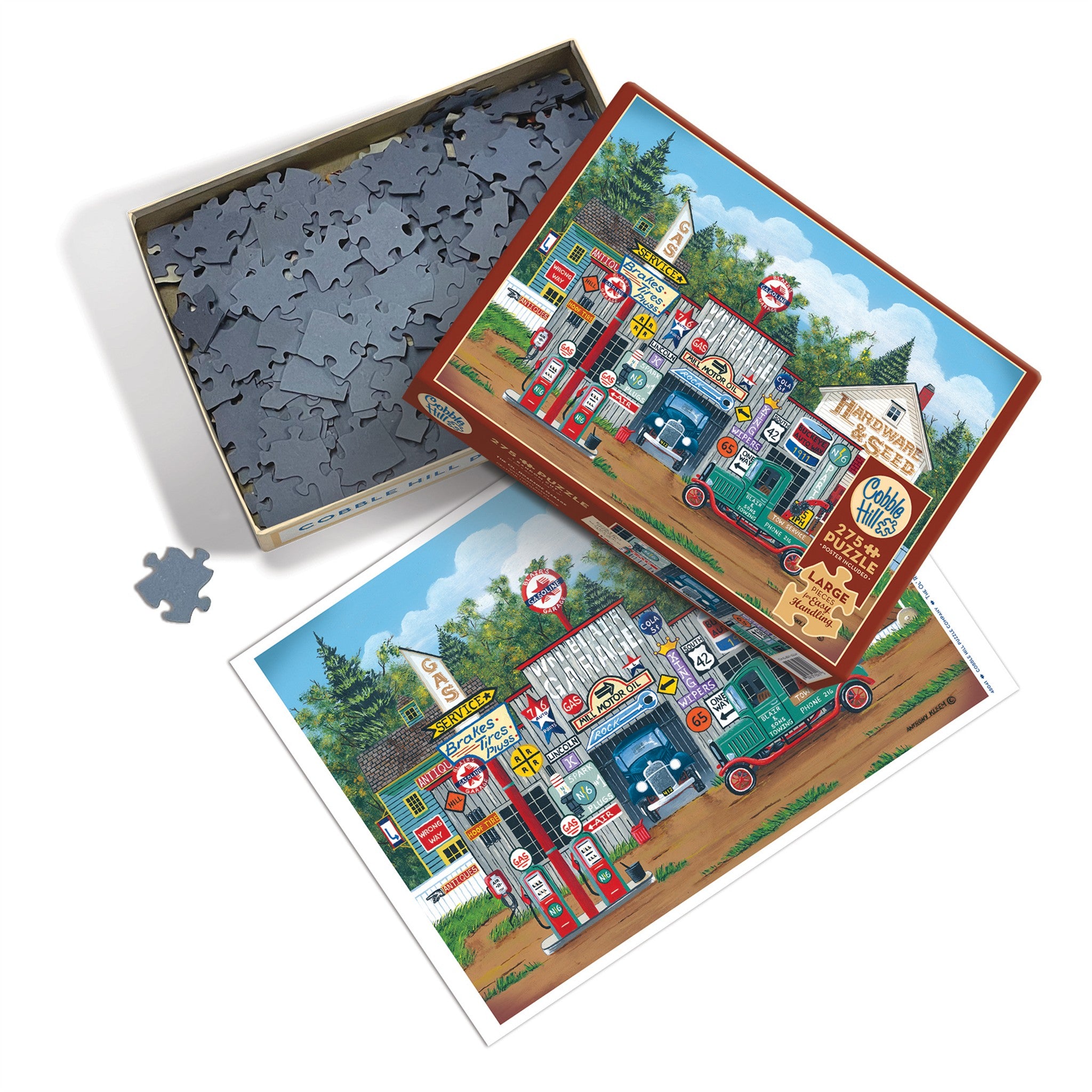 The Ol' Roadside Garage 275 Piece Puzzle