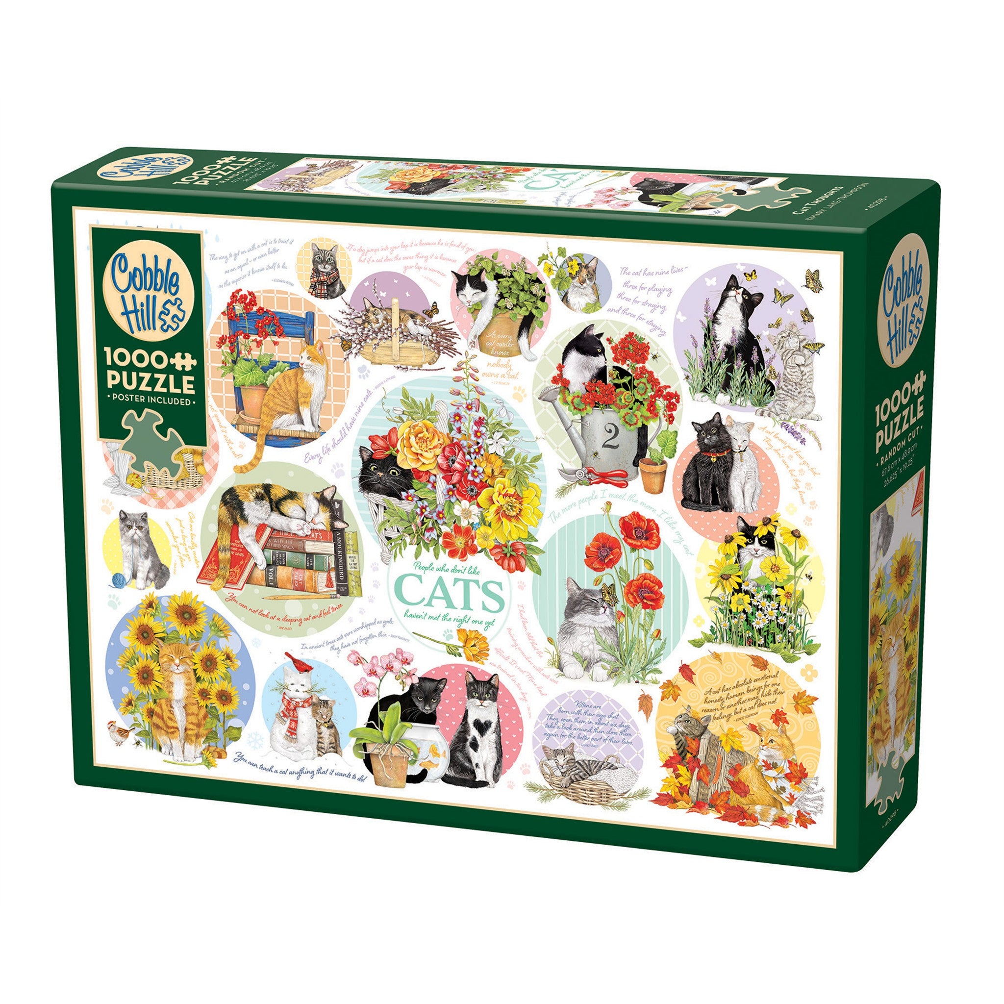 Cat Thoughts 1000 Piece Puzzle