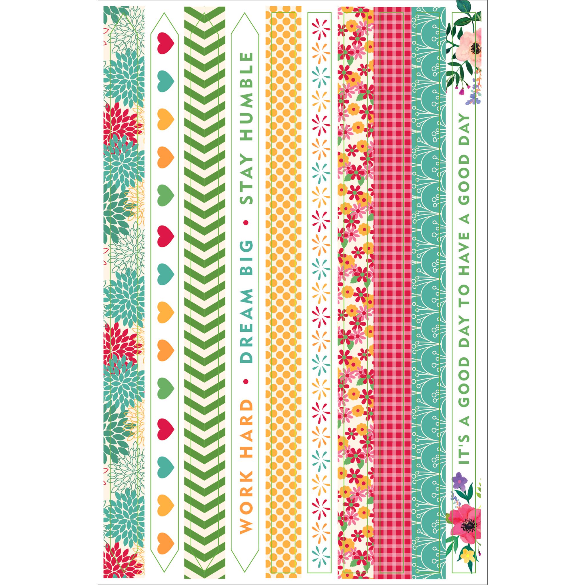 Borders Frames Planner Stickers