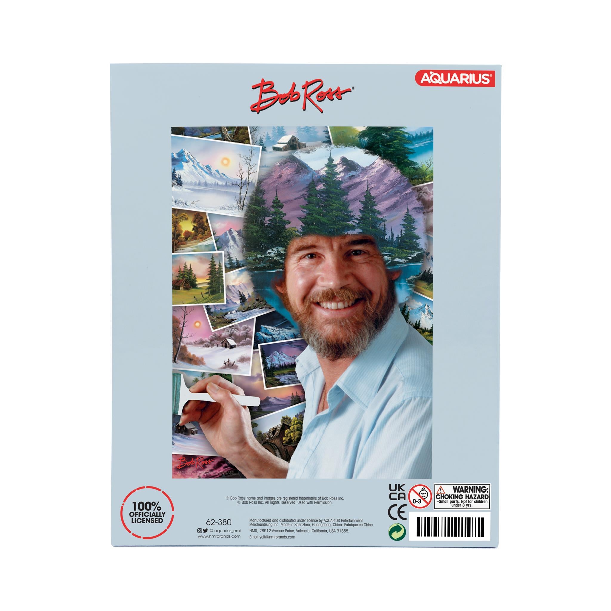 Bob Ross Afro 500 Piece Puzzle