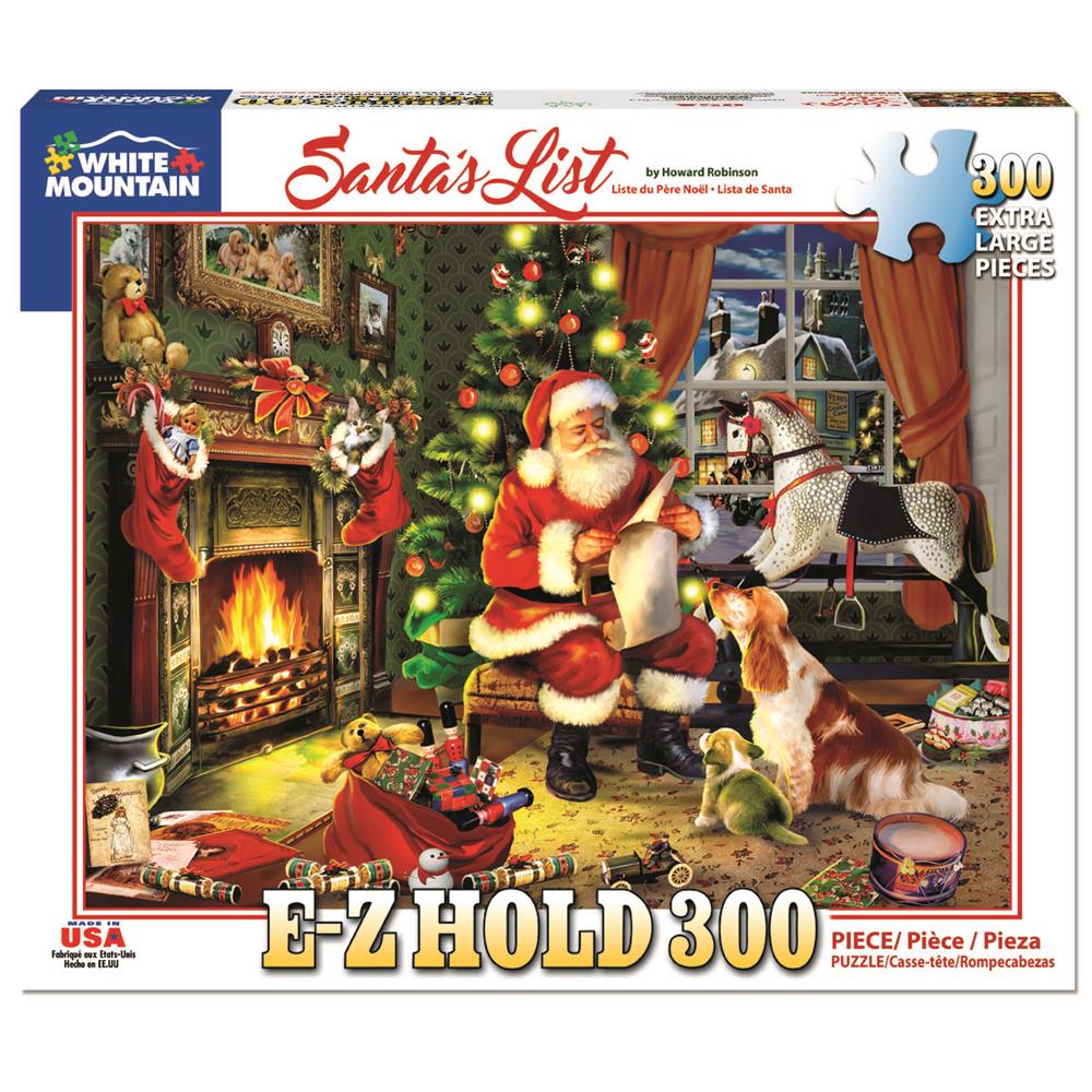 Santas List Jigsaw Puzzle (300 Piece) - Online Exclusive