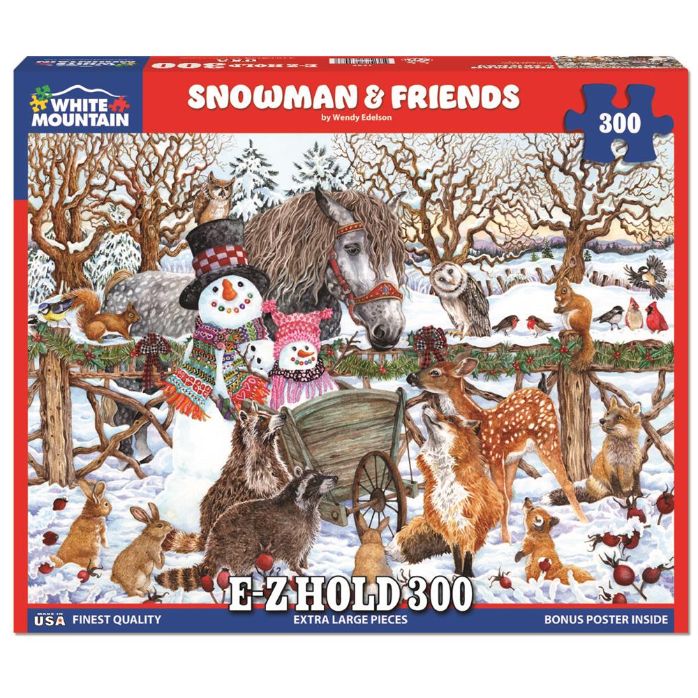 Snowman and Friends Jigsaw Puzzle (300 Piece) - Online Exclusive