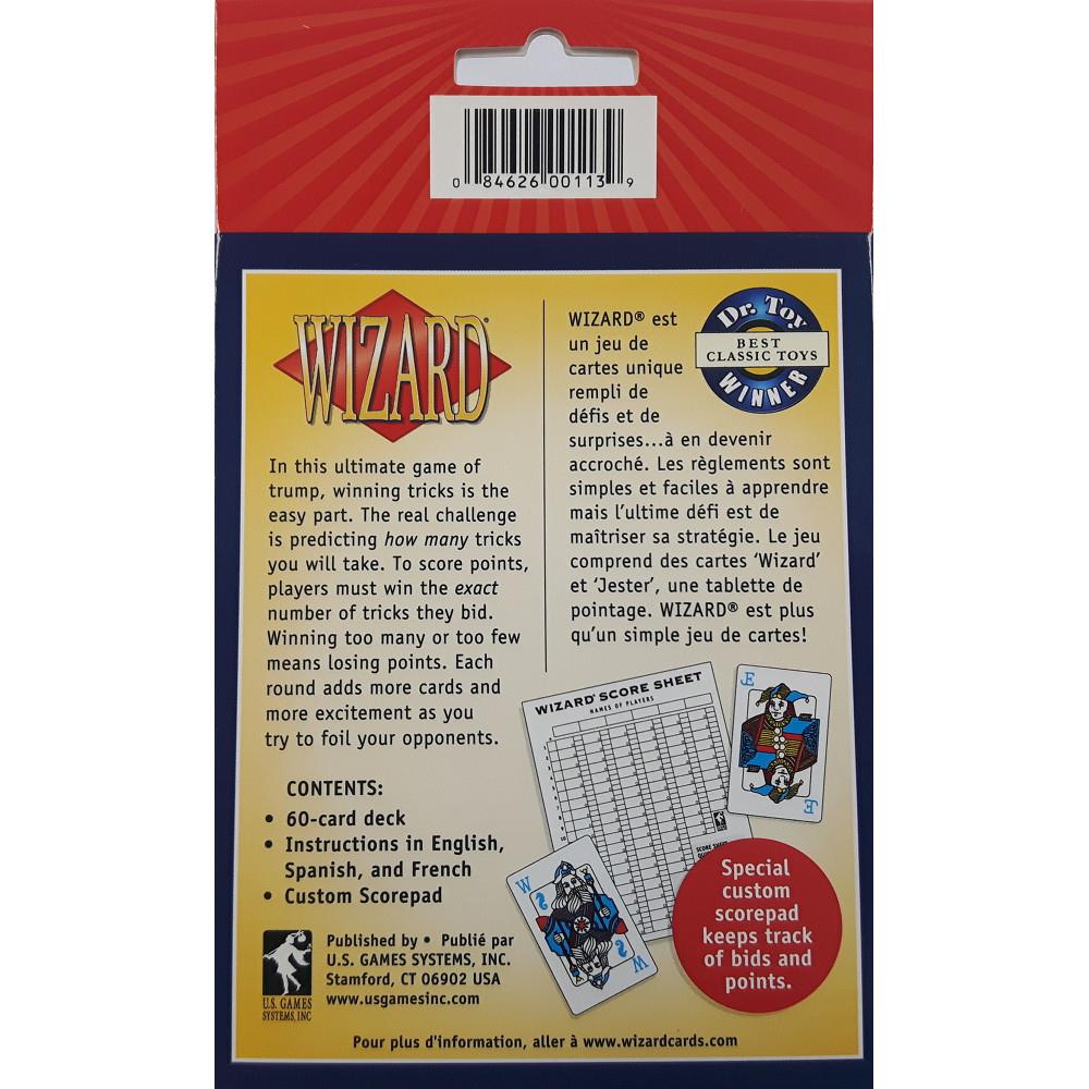 Wizard Card Game - Calendar Club Canada