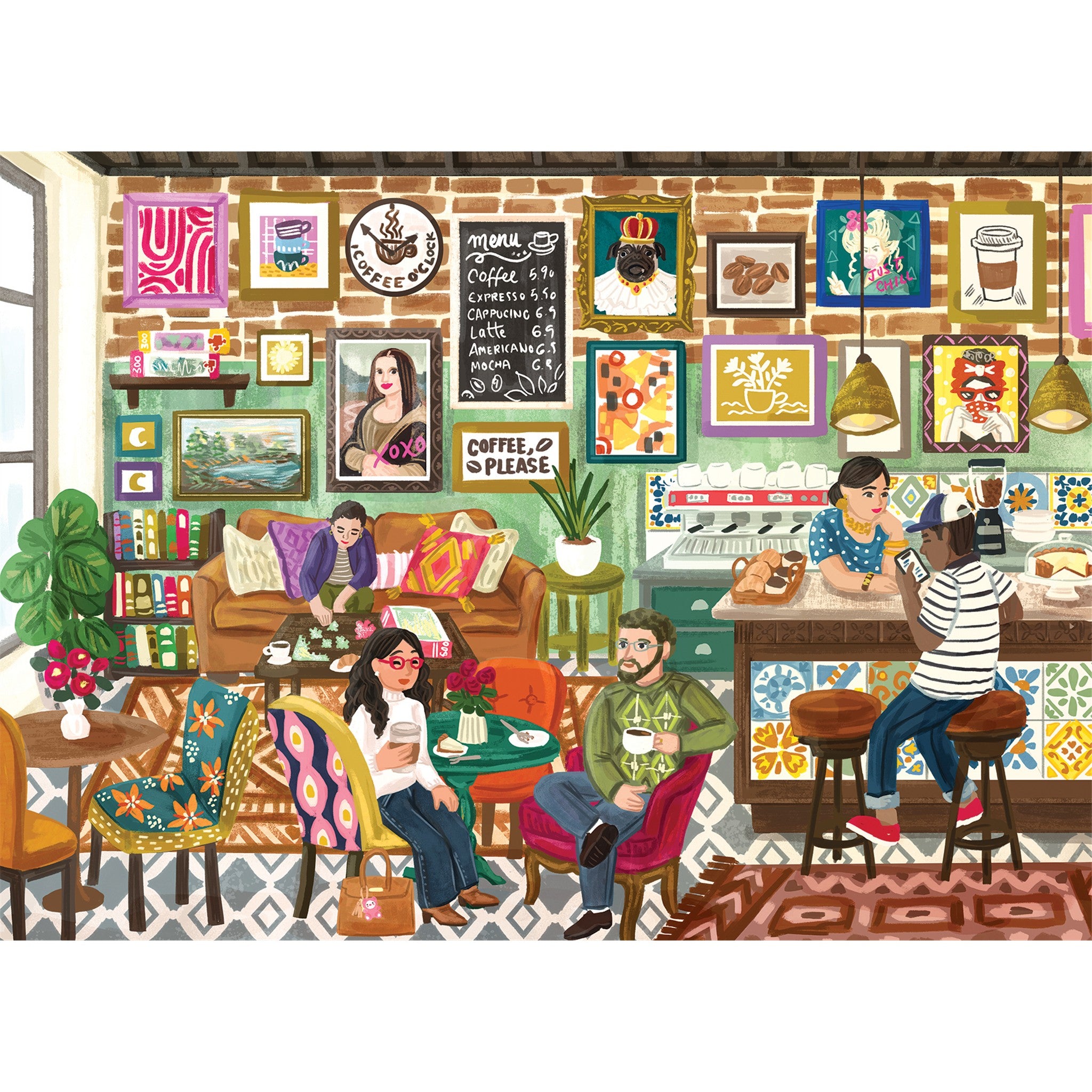 Coffee Please 1000 Piece Puzzle
