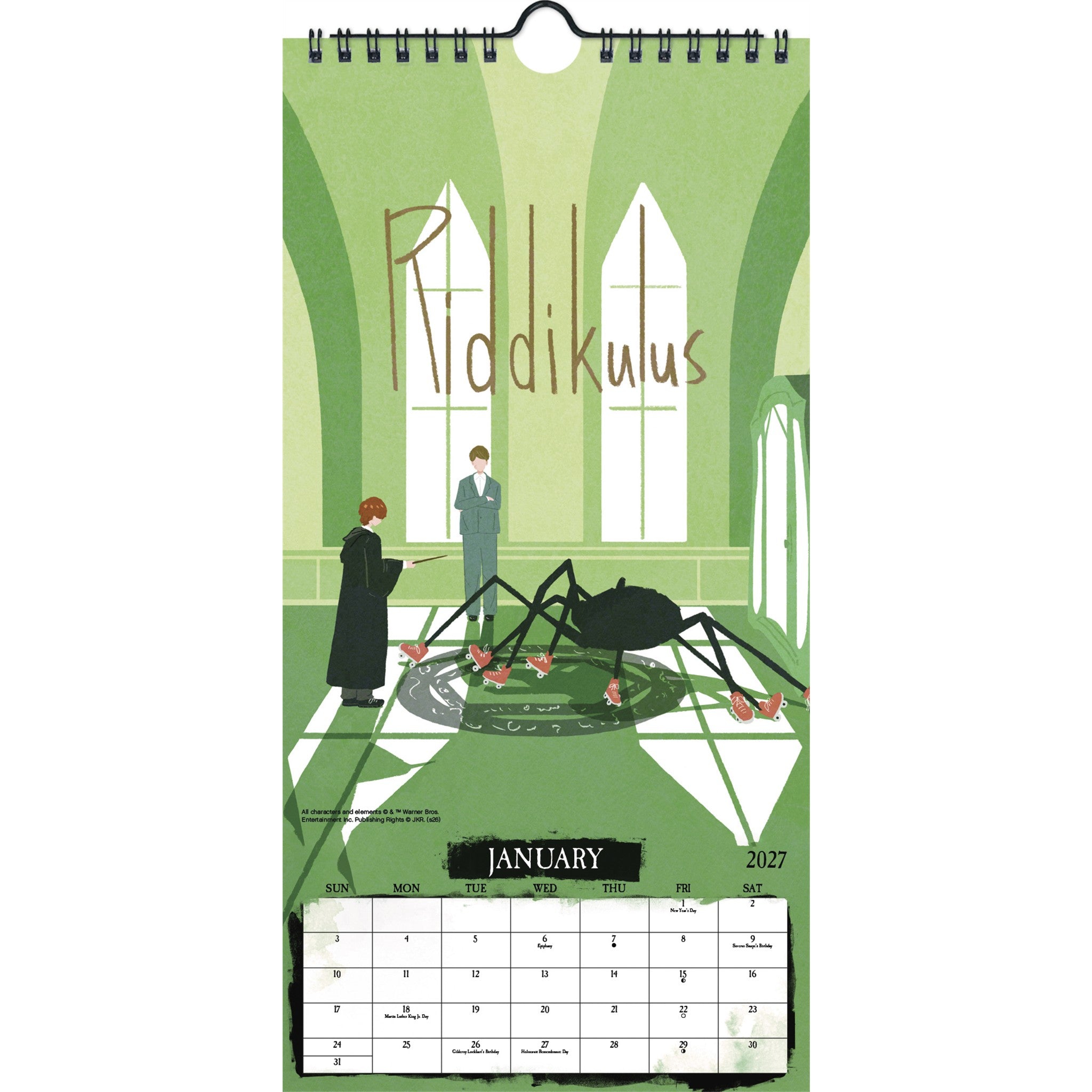 Harry Potter 2027 Slim Calendar - Online Only