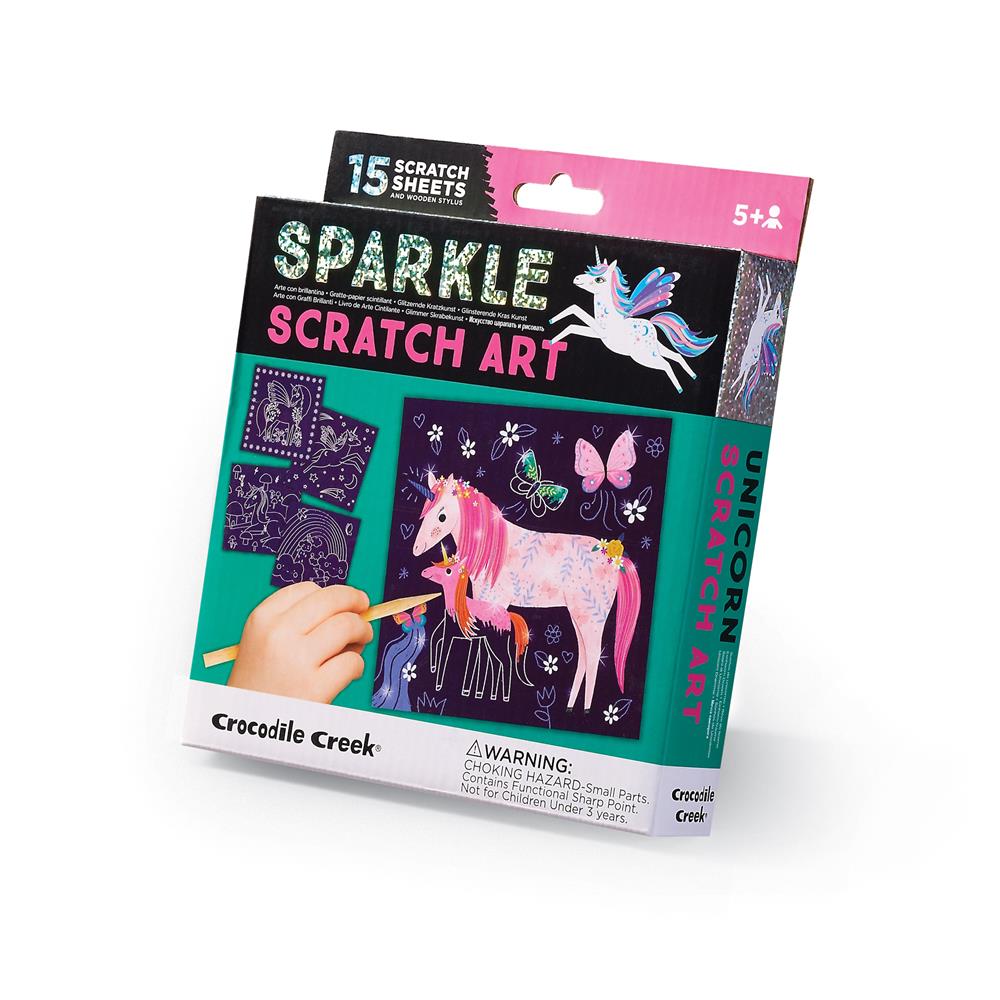 Unicorn Sparkle Scratch Art