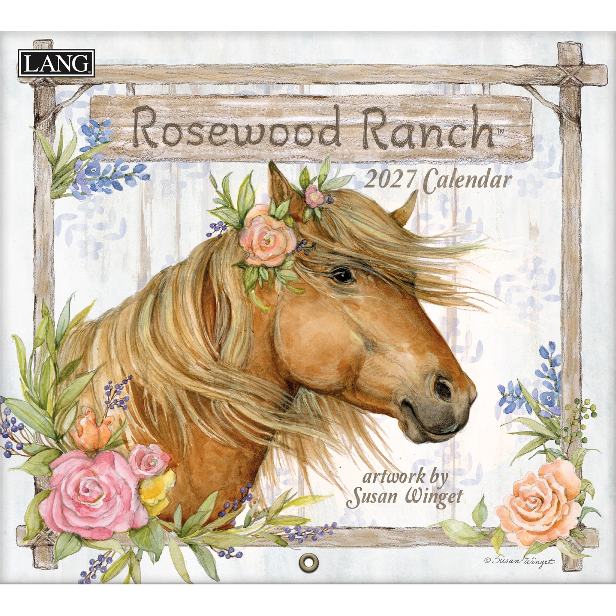 Rosewood Ranch Special Edition with Print 2027 Wall Calendar