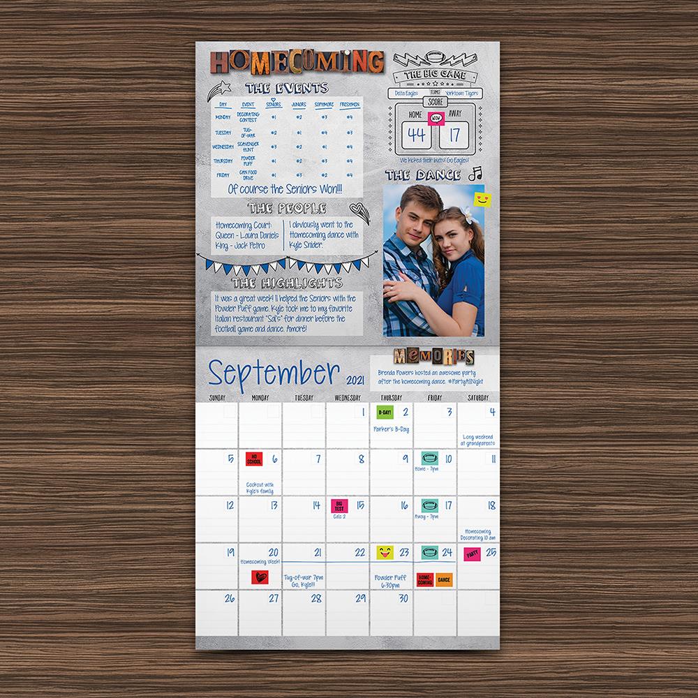 My Year Book Undated Wall - Calendar Club Canada