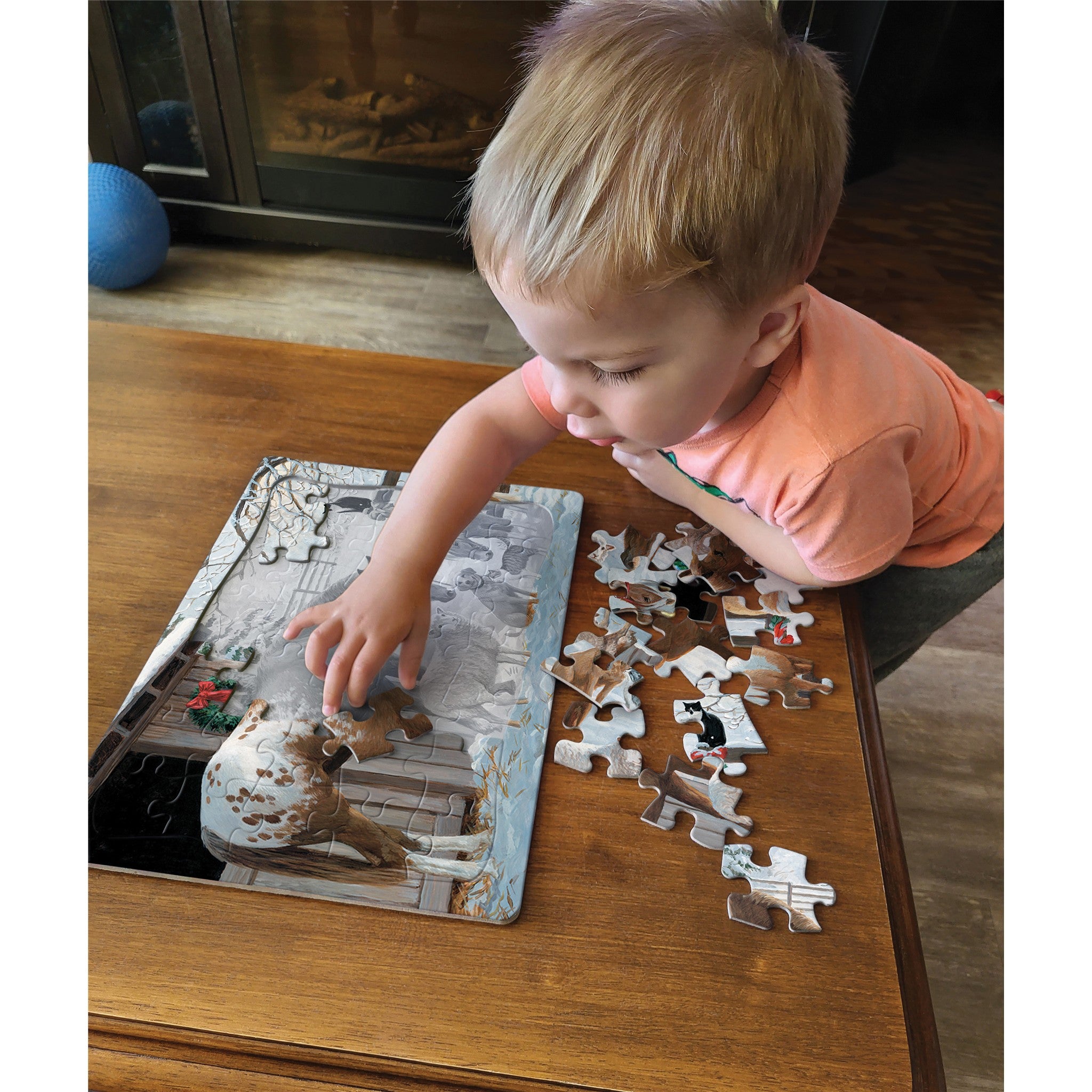 Barnyard Greetings 35 Piece Tray Puzzle