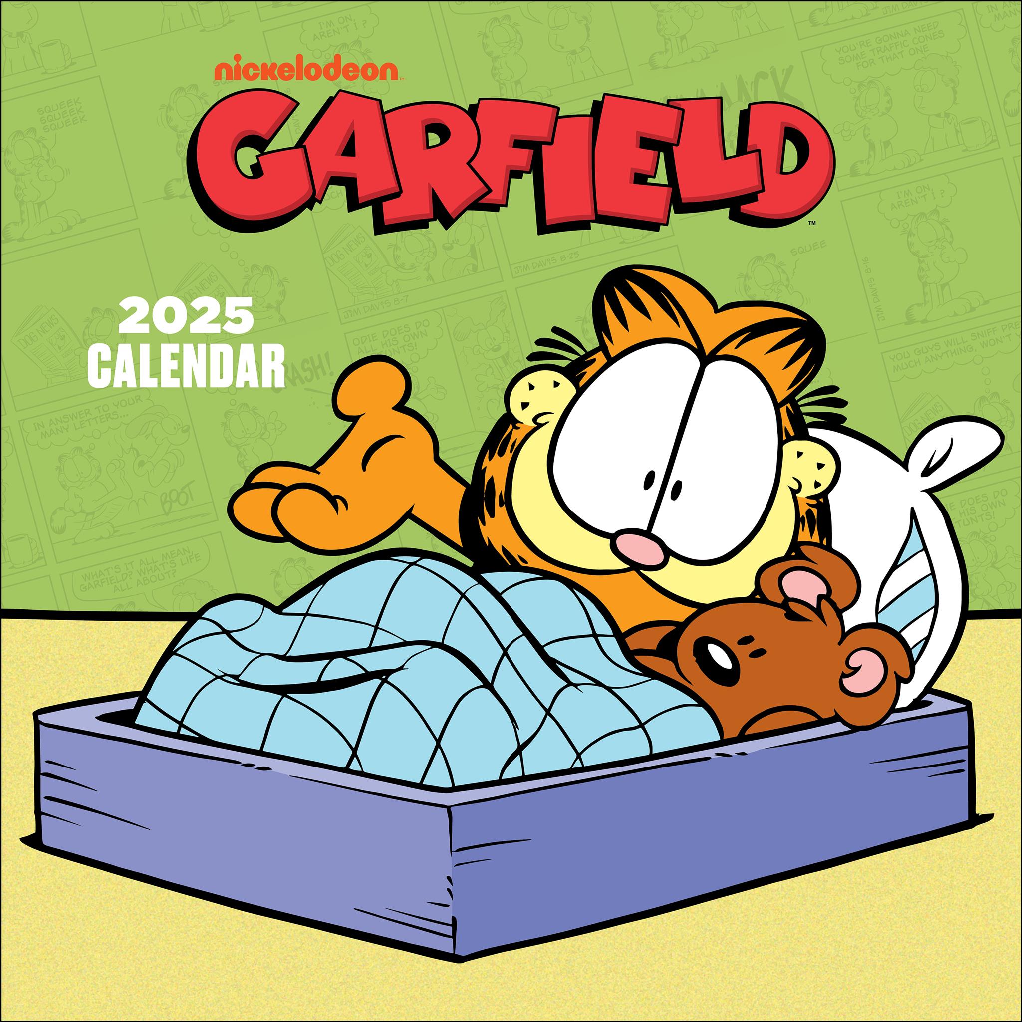 Garfield Wall 2025 Calendar